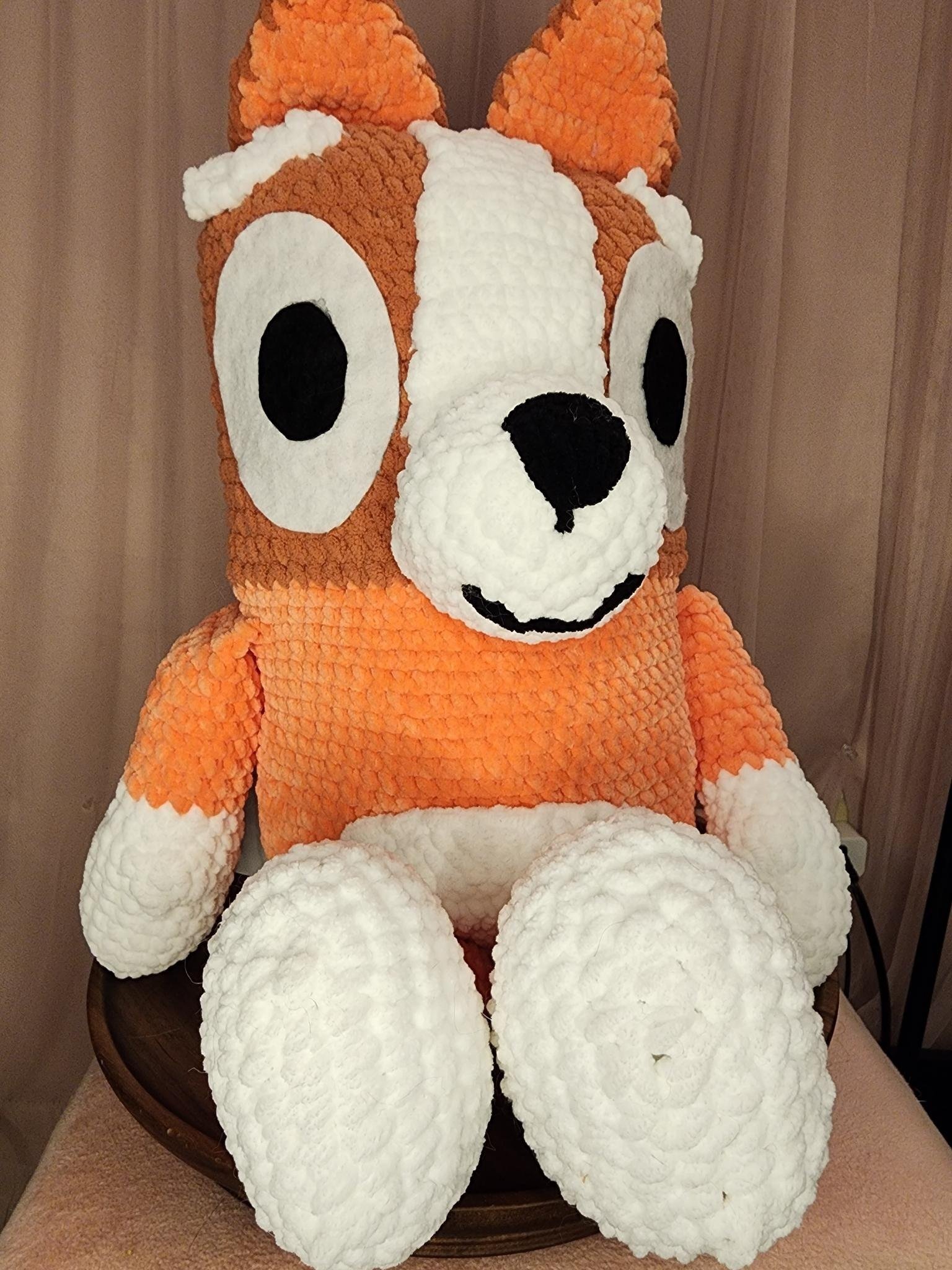 Large Bingo Crochet Plushie