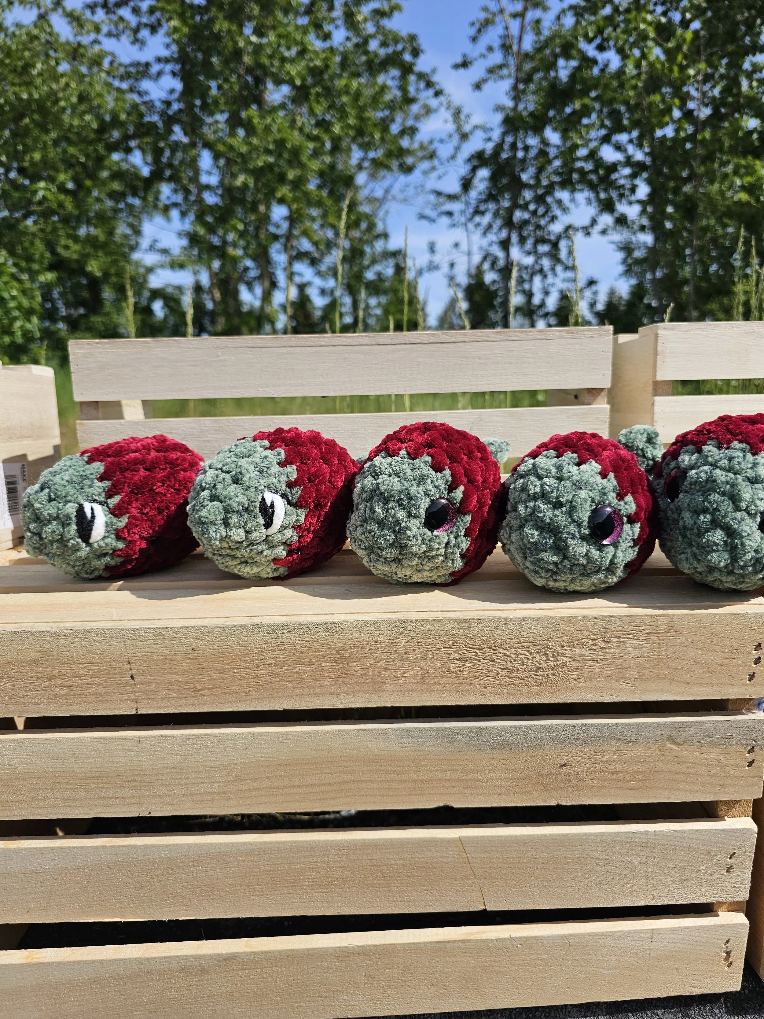 Small Salmon Plushies