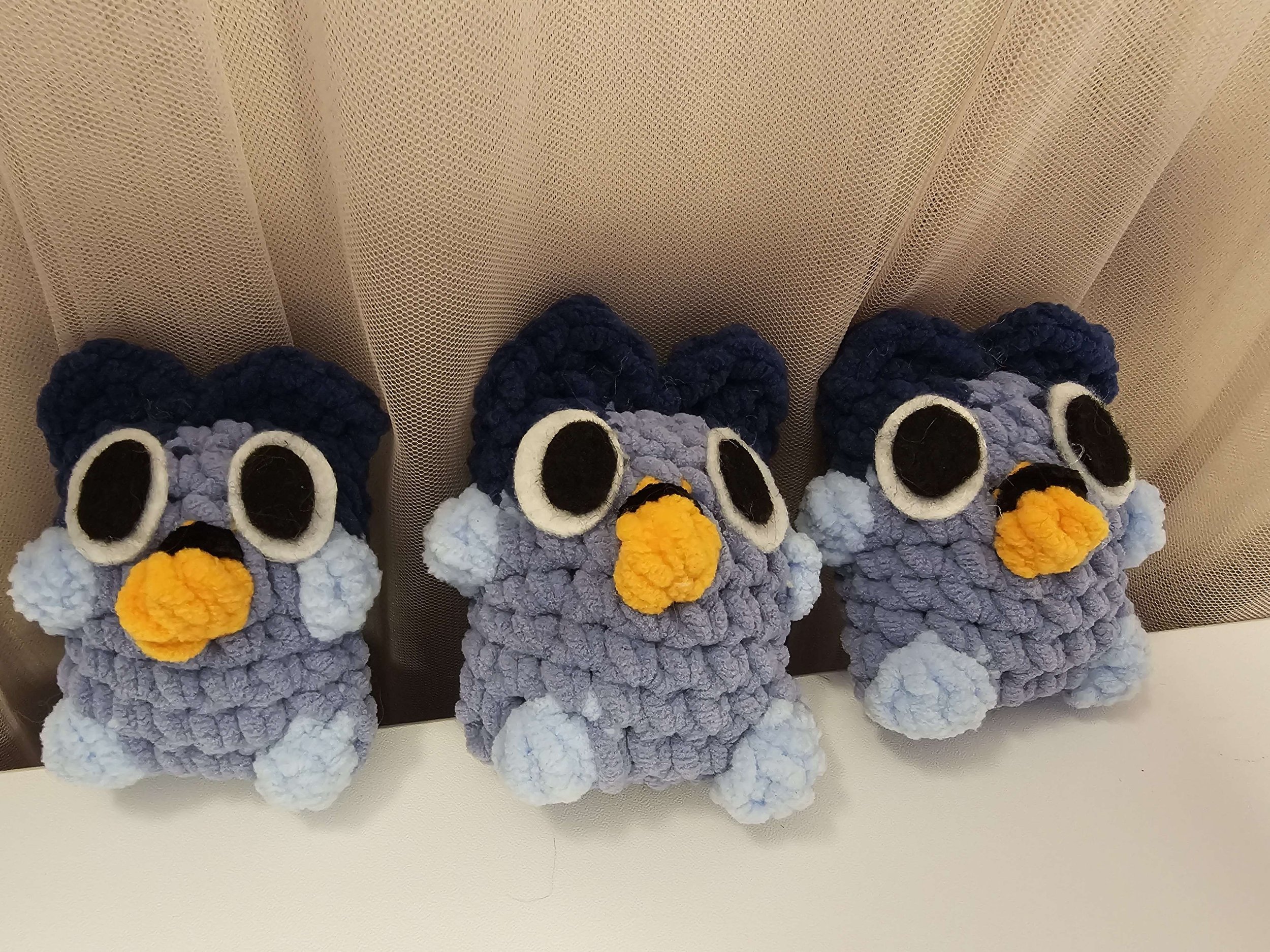 Mini Bluey Crochet Plushie