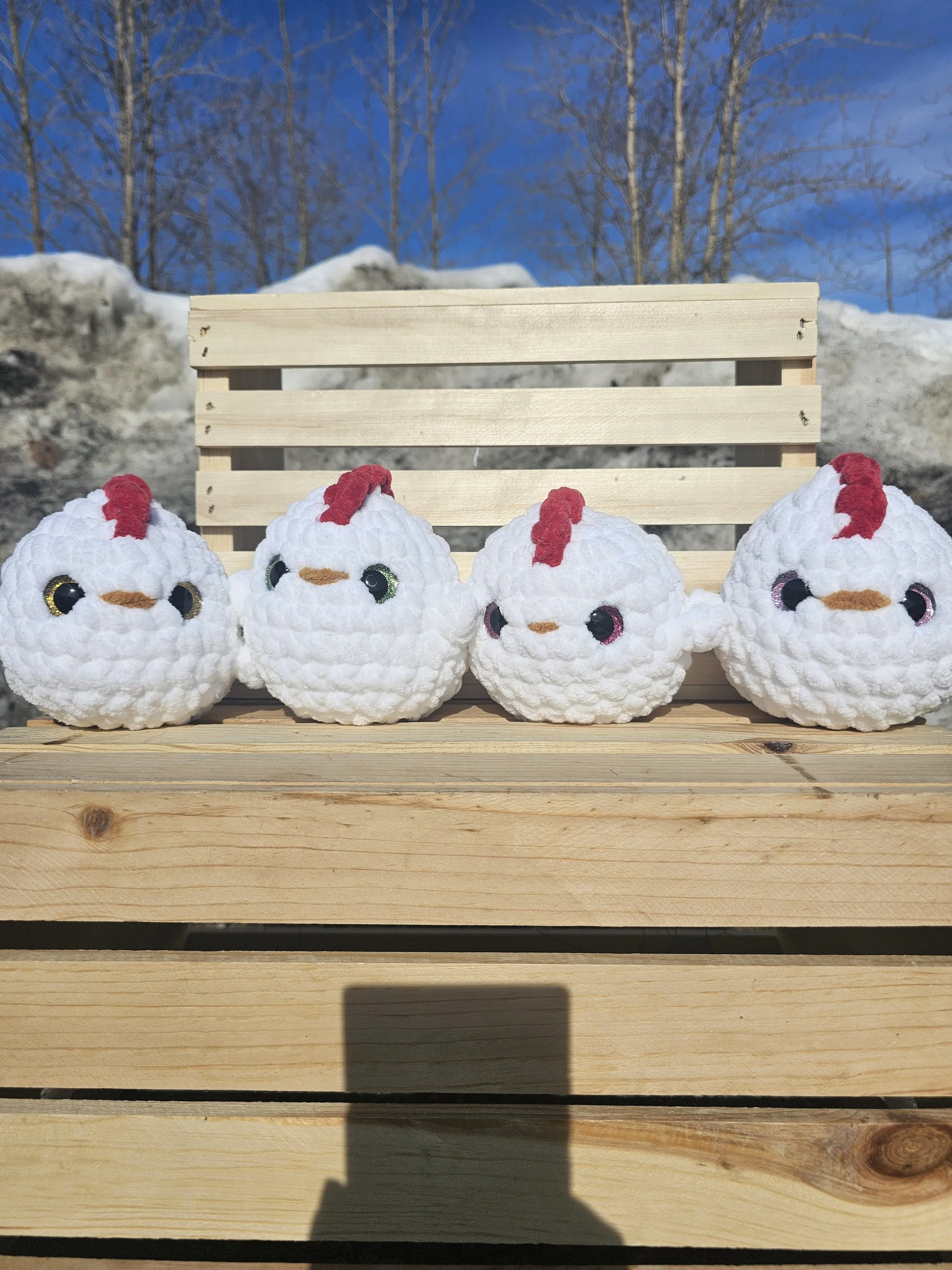 Small Chicken Plushie