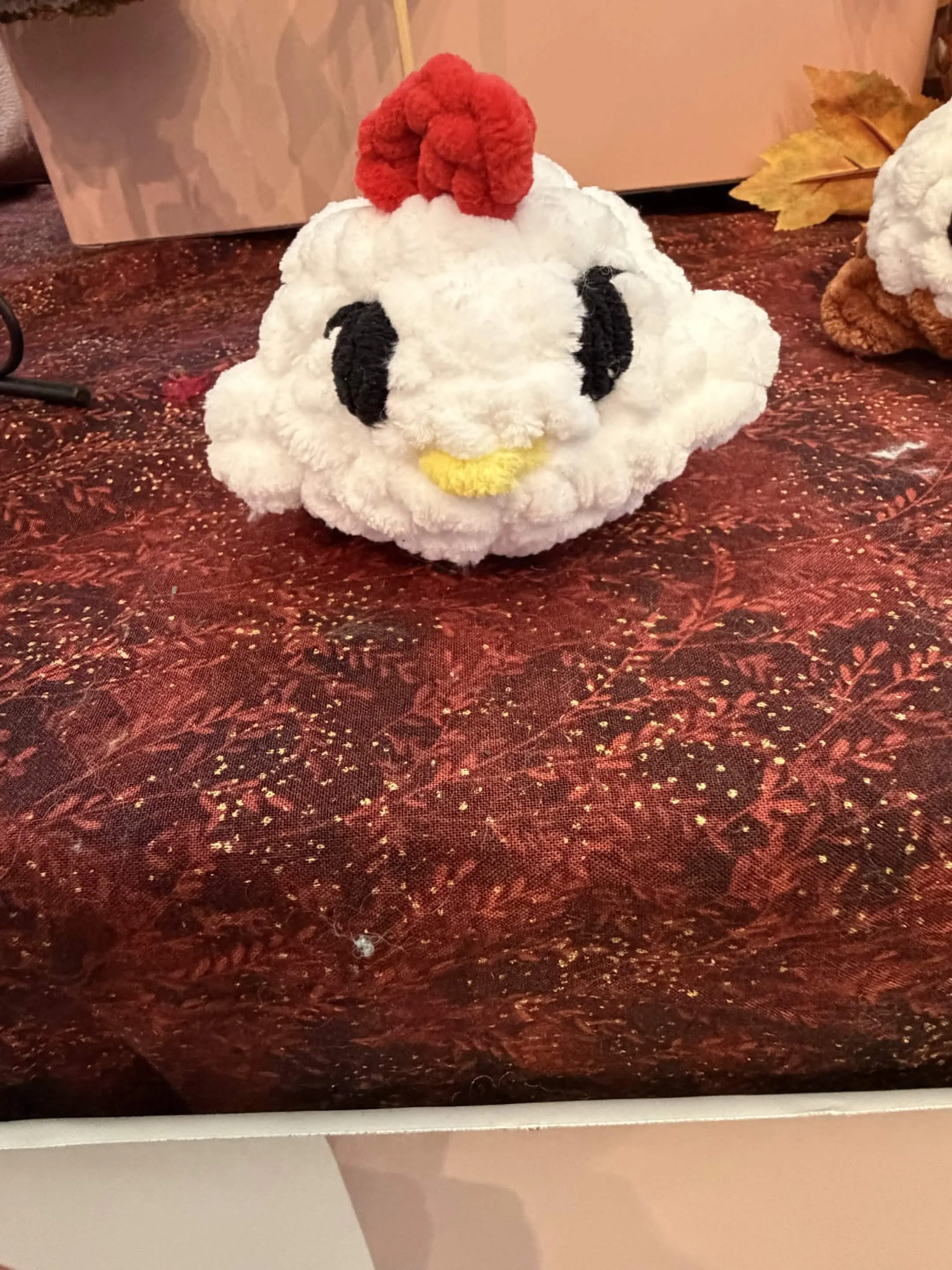 Mini Chicken Crochet Plushie