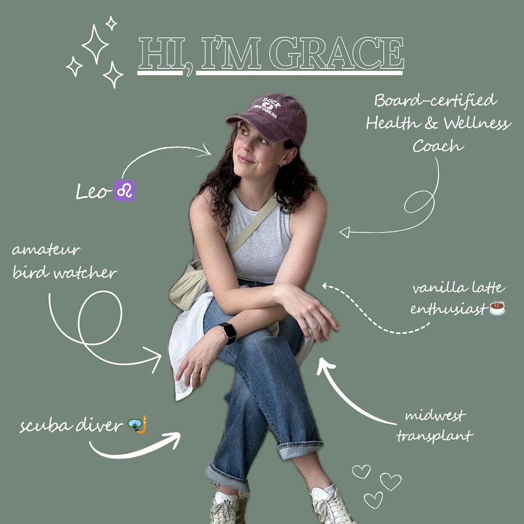 There&rsquo;s almost 10K of you here!! 🤯 Wild.

So it&rsquo;s high time to re-introduce myself. 

So hey 👋 I&rsquo;m Grace. I&rsquo;m a highly-sensitive person and a nervous system coach. 🧠✨

Basically, I help sensitive, stressed-out women stop li