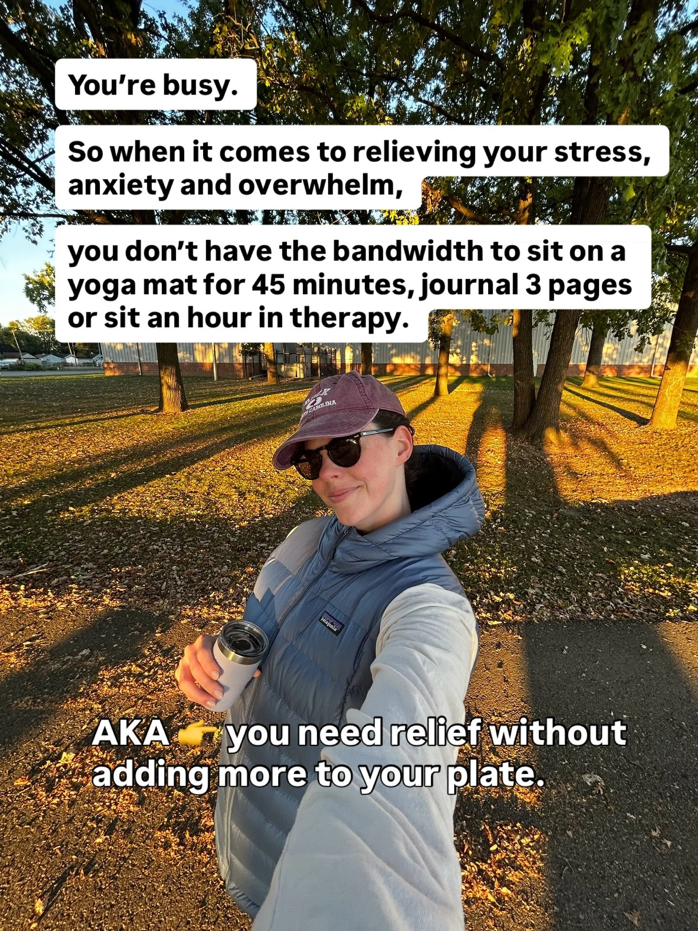 You don&rsquo;t need another &ldquo;to-do.&rdquo; 📋

You need easy and effective, brain-changing habits that get you relief in minutes. 

And I&rsquo;m going to show you how.

Inside my masterclass, The Rewire Point, you&rsquo;ll learn: 
✔️The hidde