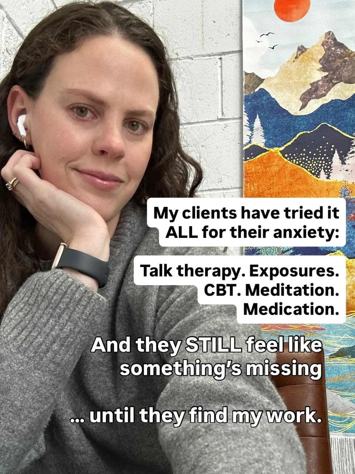 If you&rsquo;re reading this, I already know one thing about you:

You&rsquo;ve tried. A lot.

Doctor&rsquo;s appointments, therapy sessions,  books, podcasts... the list goes on and on.

It&rsquo;s SO frustrating, right?

To feel like you&rsquo;ve d