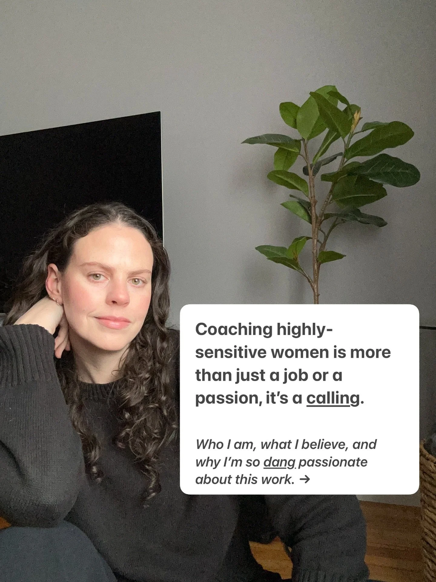 My draw towards coaching was at the intersection of my own self healing and my desire for a different career and life. 

That&rsquo;s how Grace Kirkley Coaching was born. 🐣

I developed my Rooted &amp; Regulated 12-week program that&rsquo;s helped H