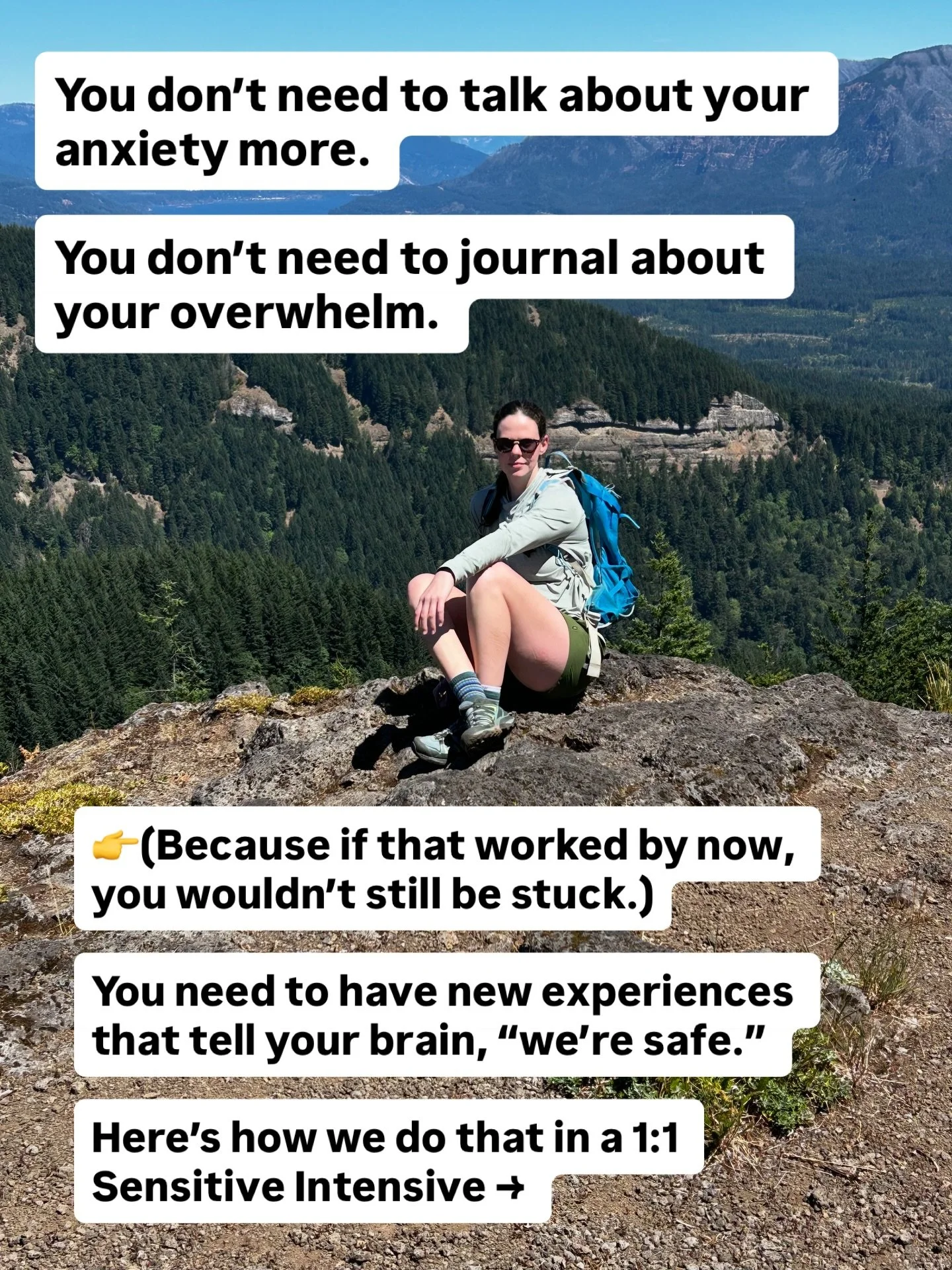More talking is what&rsquo;s keeping you stuck. 

You&rsquo;re finding yourself &ldquo;venting&rdquo; and talking in circles, rehashing the same shit 🔁

Meanwhile, your stomach still lurches whenever you get an email from your boss. 

And you&rsquo;
