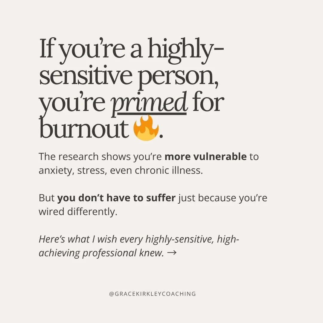 Join The Burnout-Proof HSP Masterclass on 4/16! 

You&rsquo;re doing all the right things to manage stress: yoga, time alone, managing your time.

But somehow by the time Friday rolls around, you&rsquo;re exhausted and already texting your friends sa