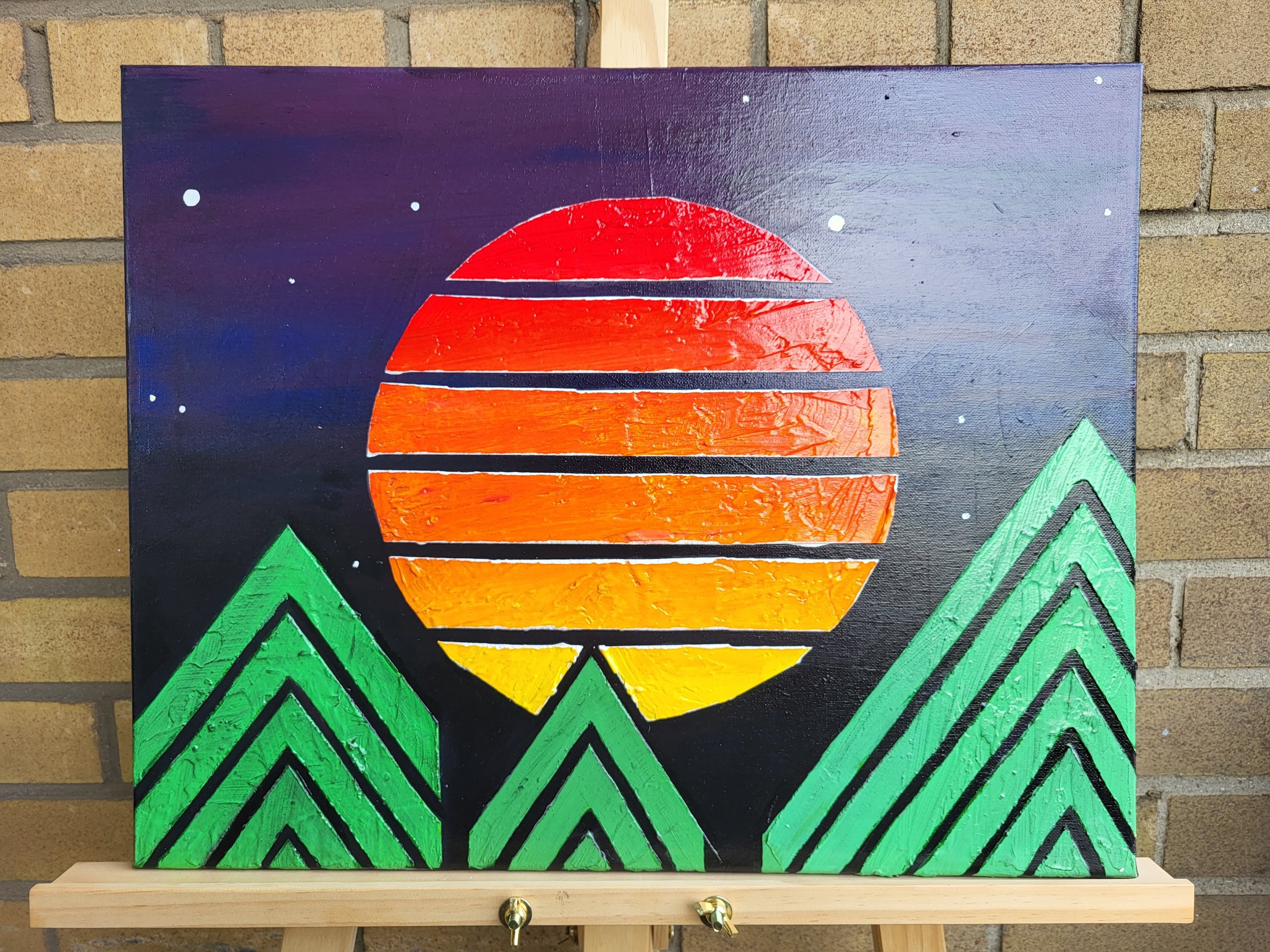 Forest / sunset