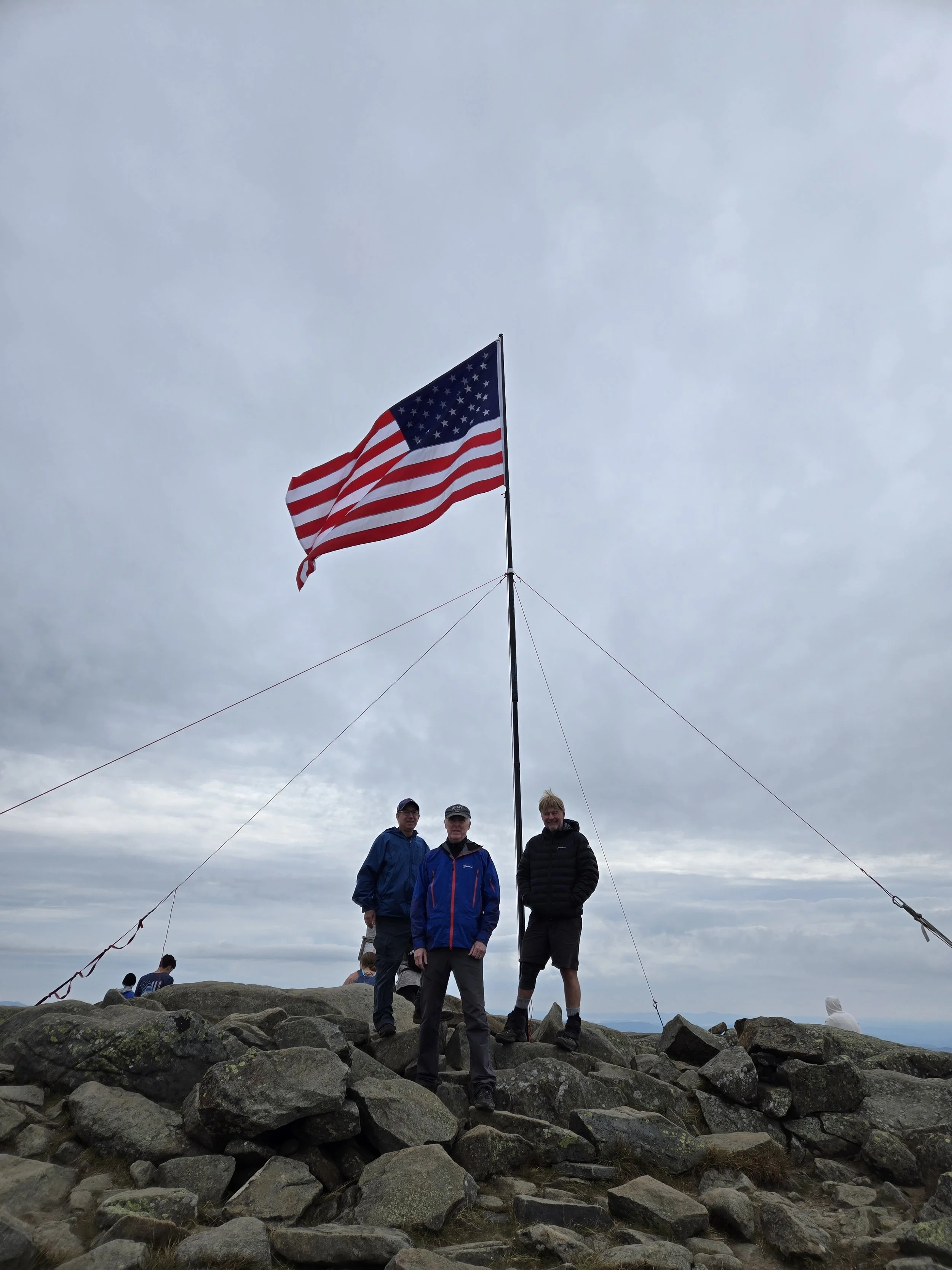 Bow Open Spaces members participate in Flags on the 48