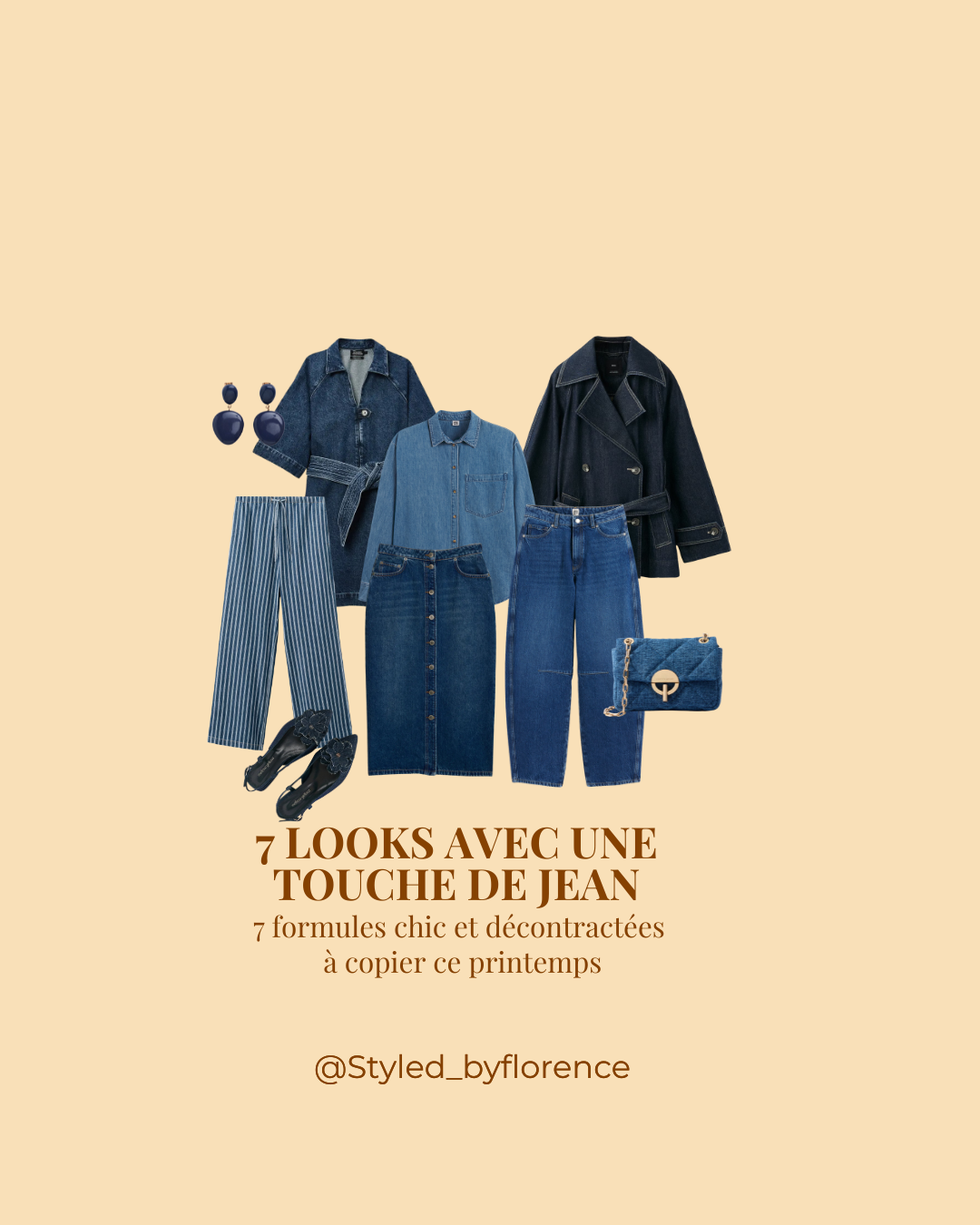 STYLEDBYFLO : 7 FORMULES avec du jean 26/04