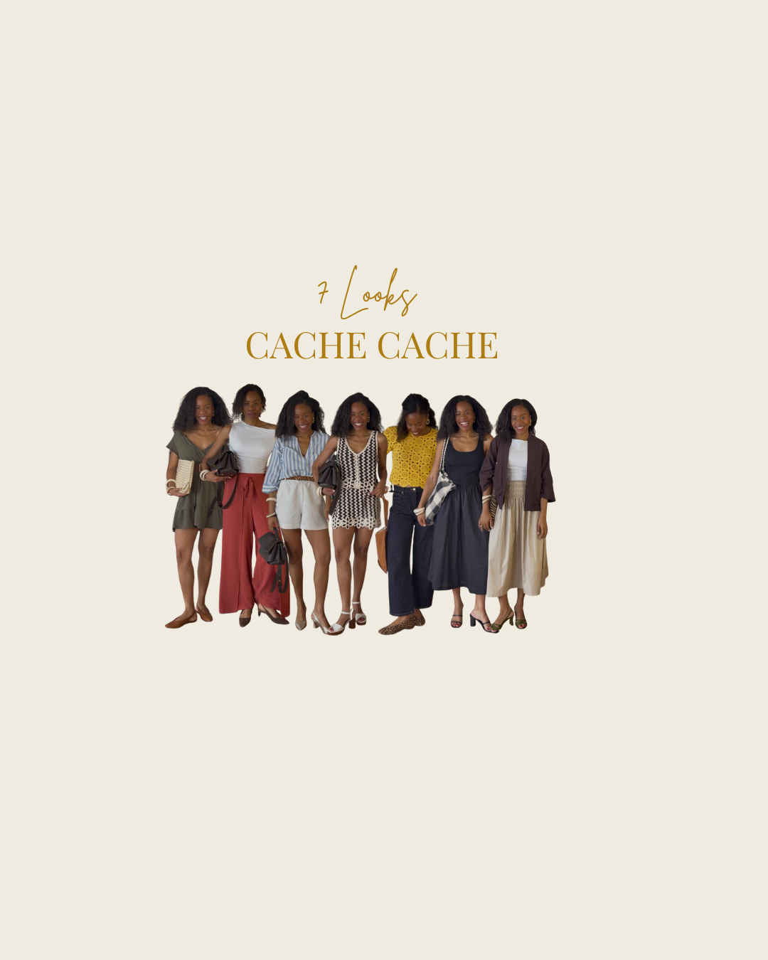 Une semaine de Looks avec CACHE CACHE