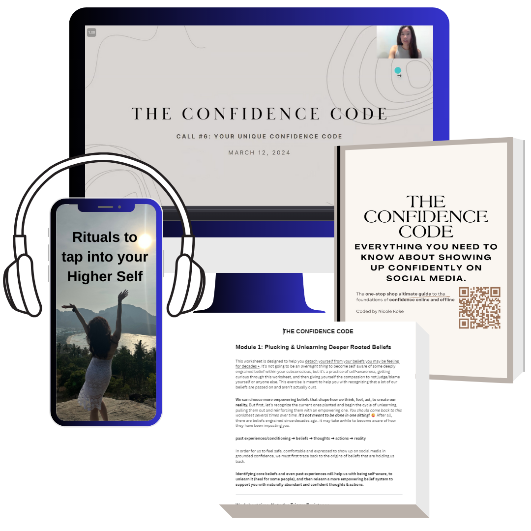 Coding Confidence The Confidence Code Course — nicole koke.