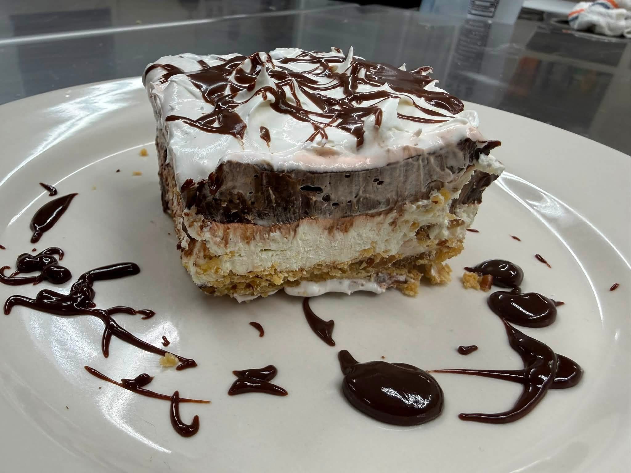 Three Layer Chocolate Fluff