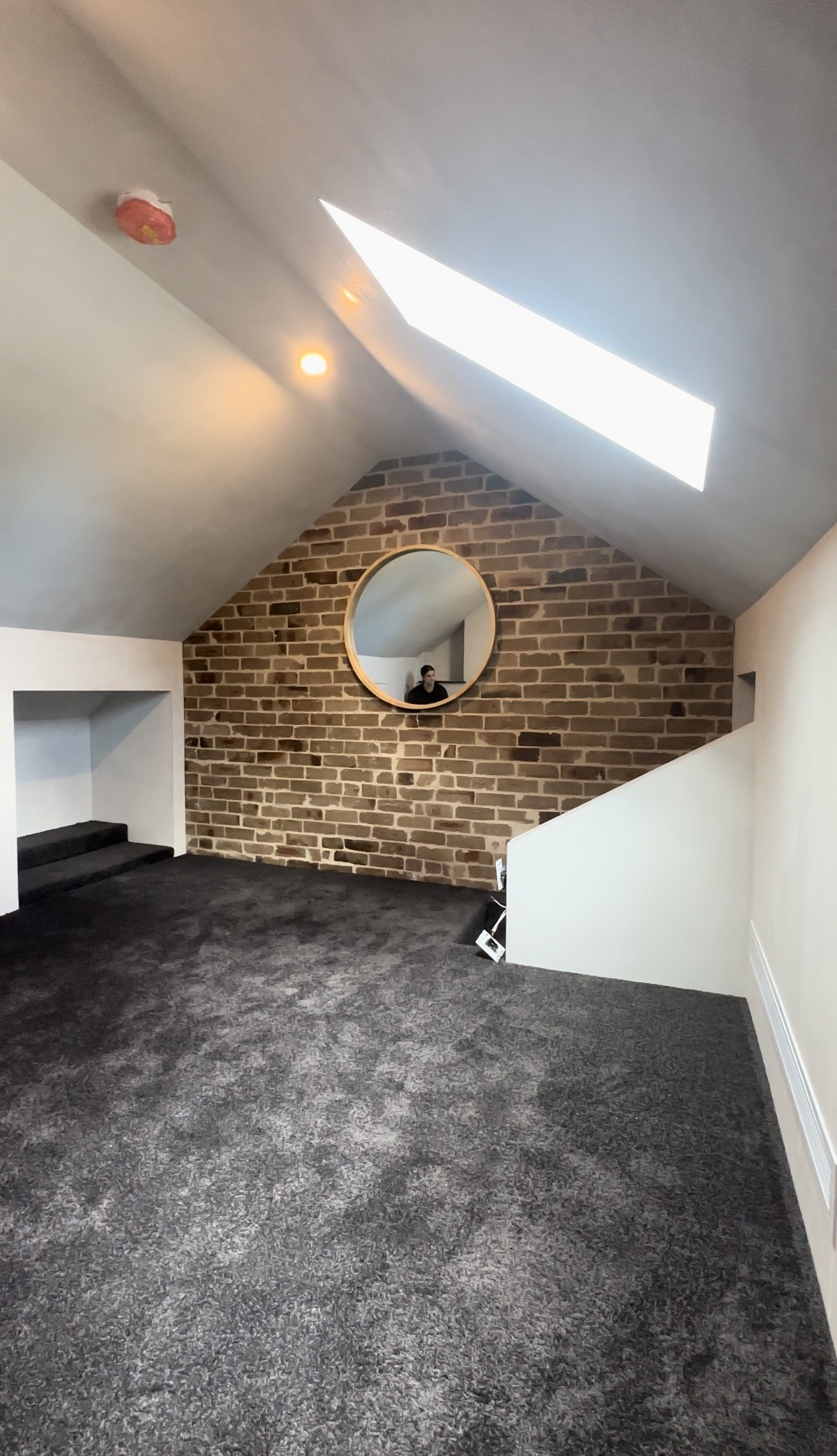 From nothing to another living space. Adding another bedroom/theatre room/officespace to this property
