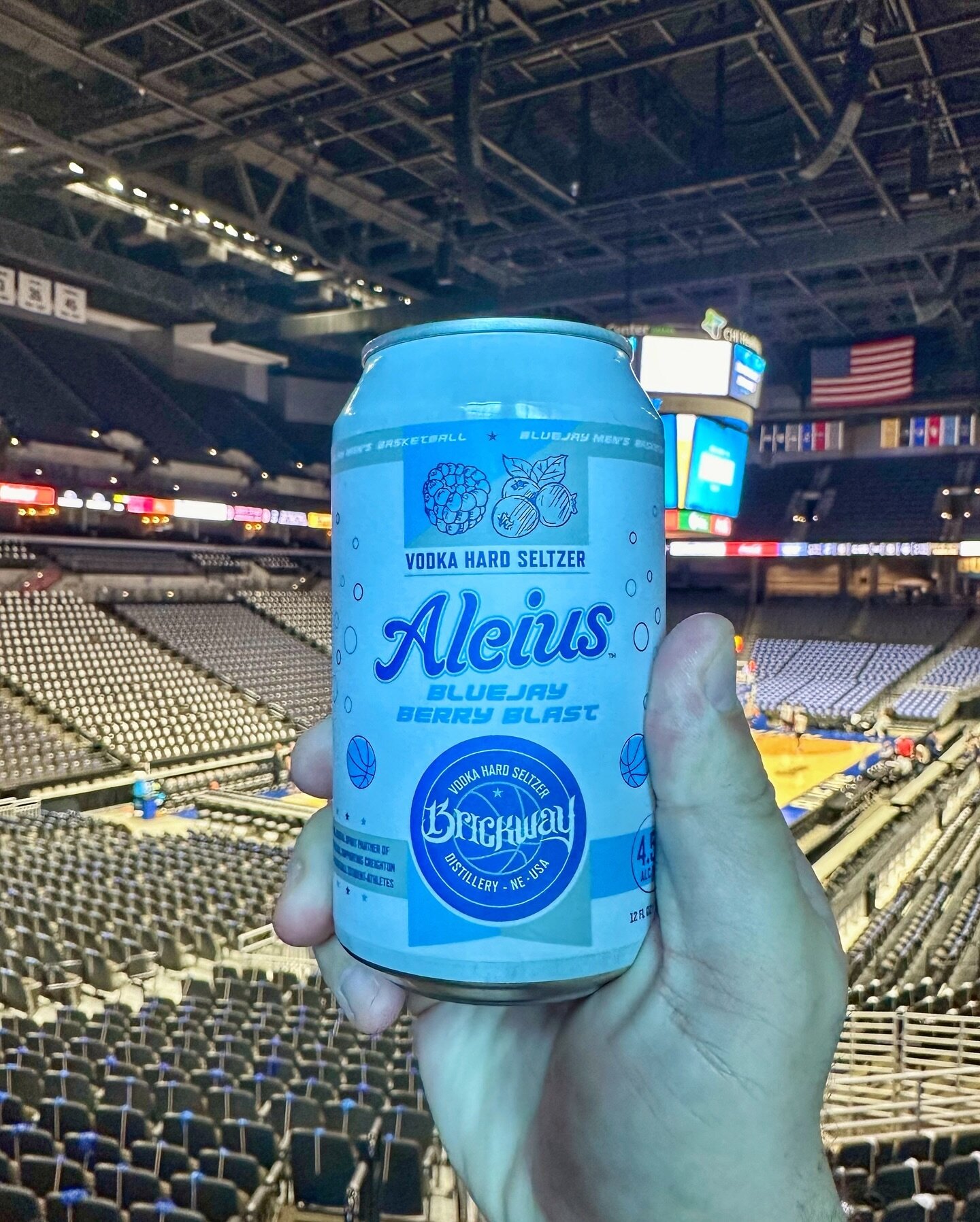 It&rsquo;s gonna be loud in here tonight&hellip;

Support the Bluejays before, during, and after the big game with a Bluejay Berry Blast Aleius Vodka Hard Seltzer! Available for purchase at the @chihealthcenteromaha as well as the @drinkbrickway and 