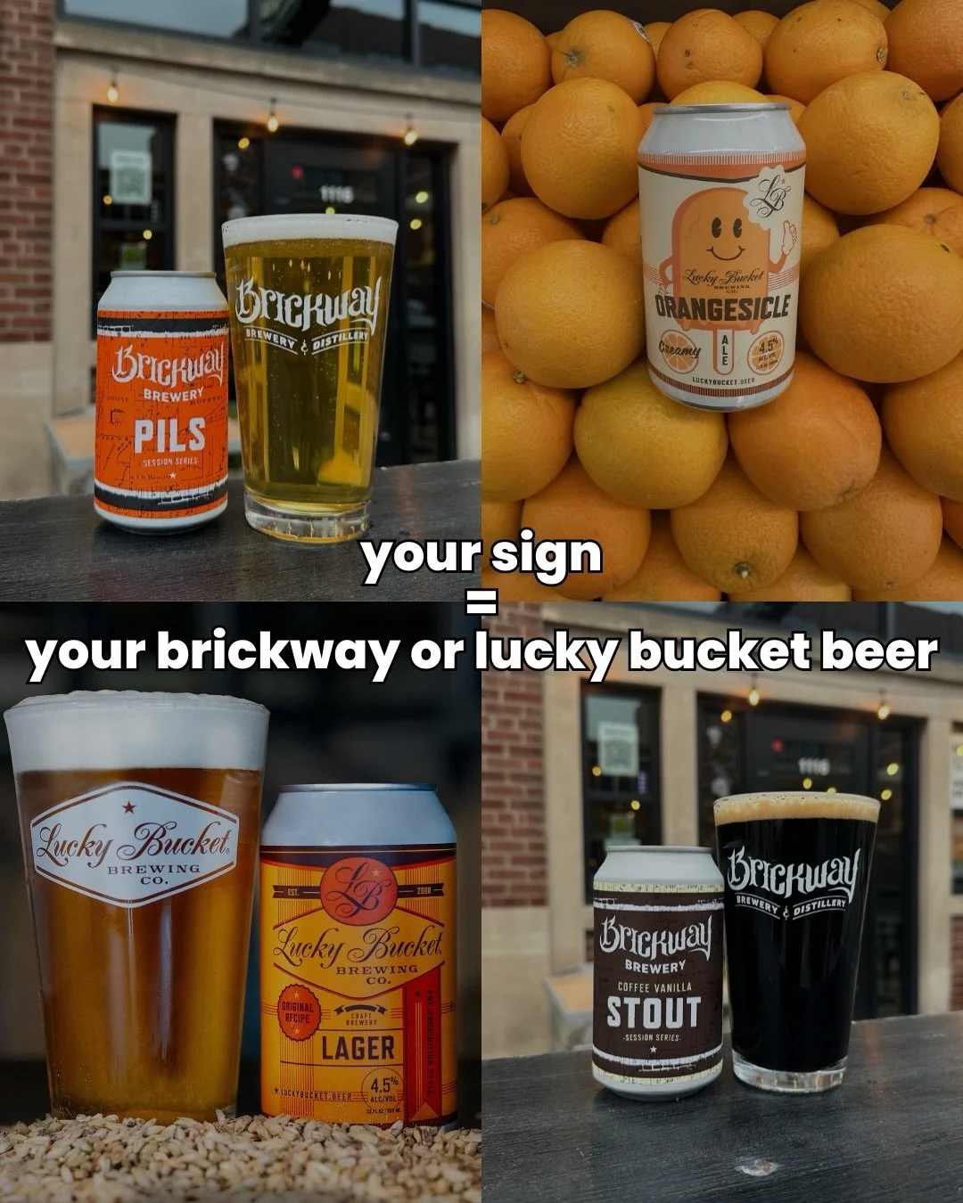 🍺 In honor of @omahabeerweek&hellip;

Your sign tells you what to drink &ndash; we just make sure it&rsquo;s worth celebrating.

#OmahaBeerWeek | #SupportLocal | #DrinkLocal | #DrinkBrickway