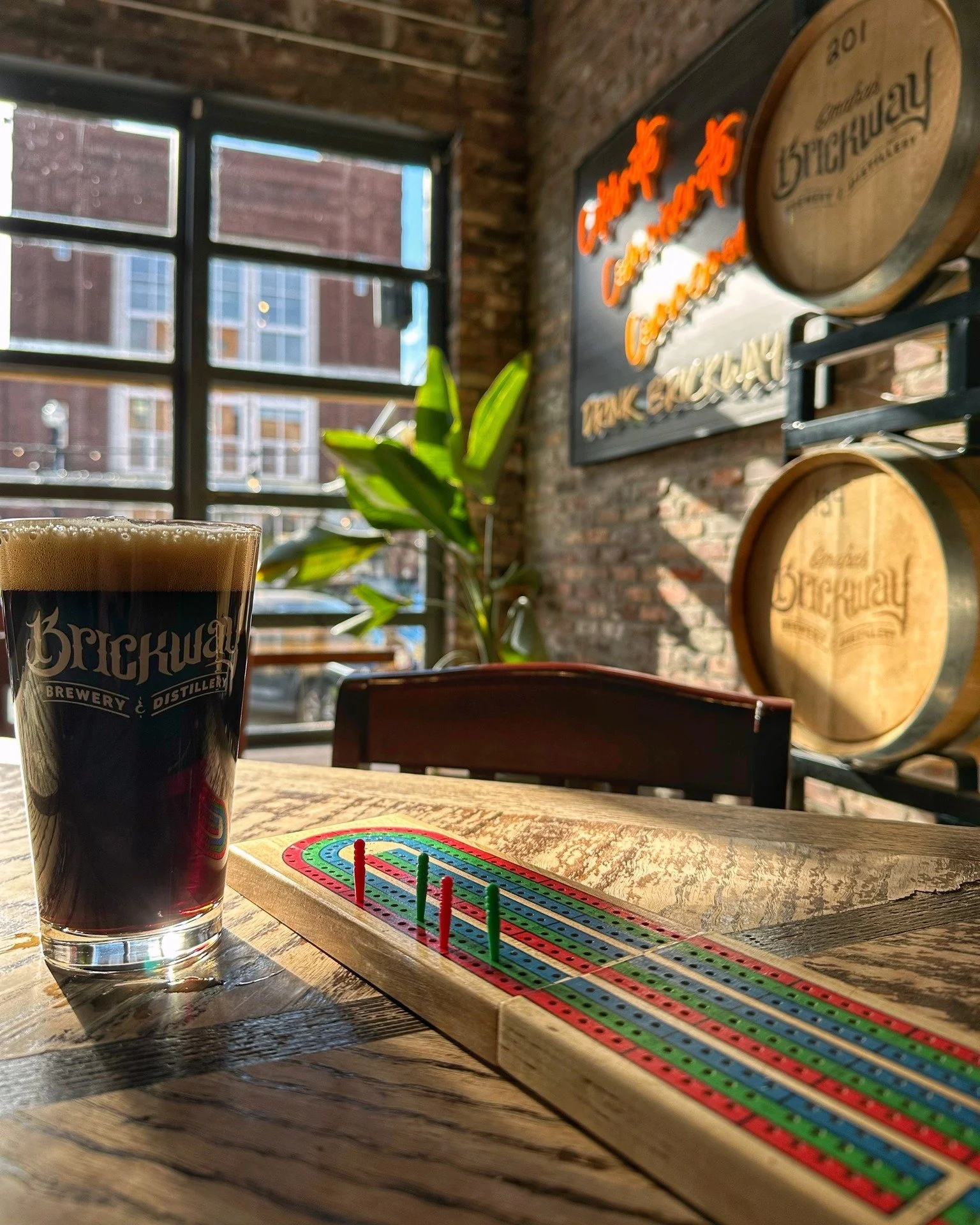 You...and who? Tag your favorite person to grab a beer and play a few rounds of cribbage with.

#SupportLocal | #DrinkLocal | #DrinkBrickway