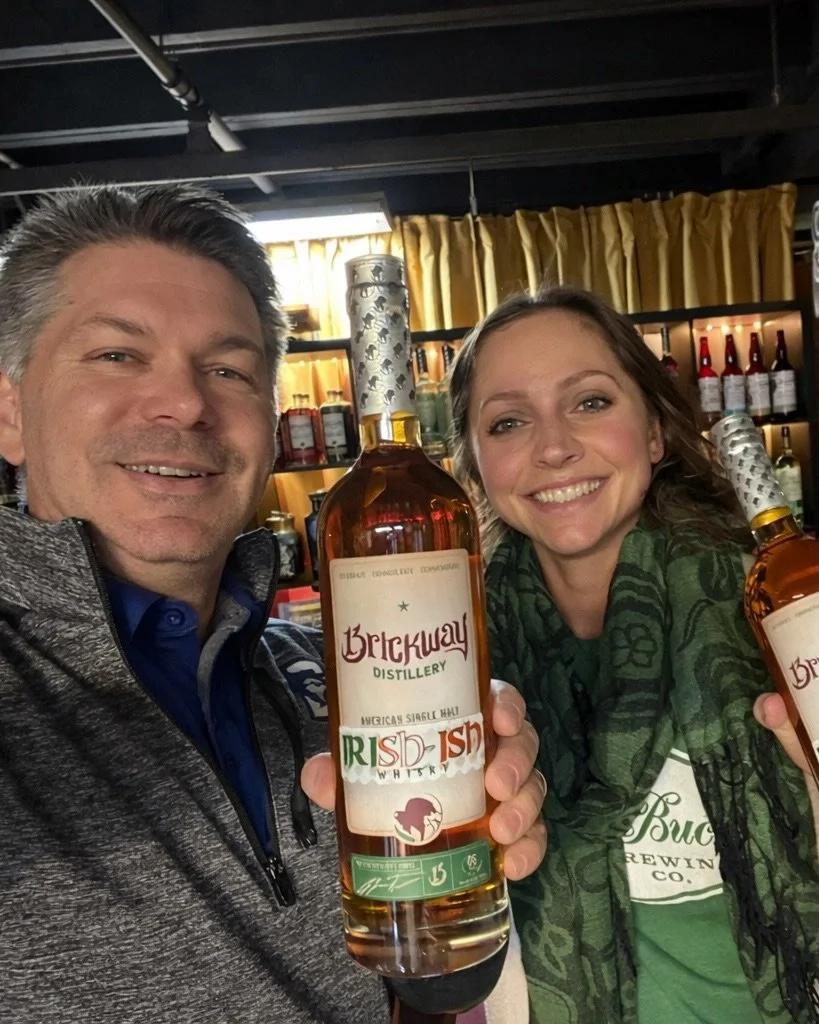 Happy St. Patrick&rsquo;s Day from Brickway! ☘️

Irish-ish Whisky 🥃 + freshly tapped nitrogenated Oatmeal Stout 🍻 + green beers + Coffee Vanilla Stout

🍺 Happy Hour 3&ndash;6pm
$4 beers | $1 off cocktails

#SupportLocal | #DrinkLocal | #DrinkBrick