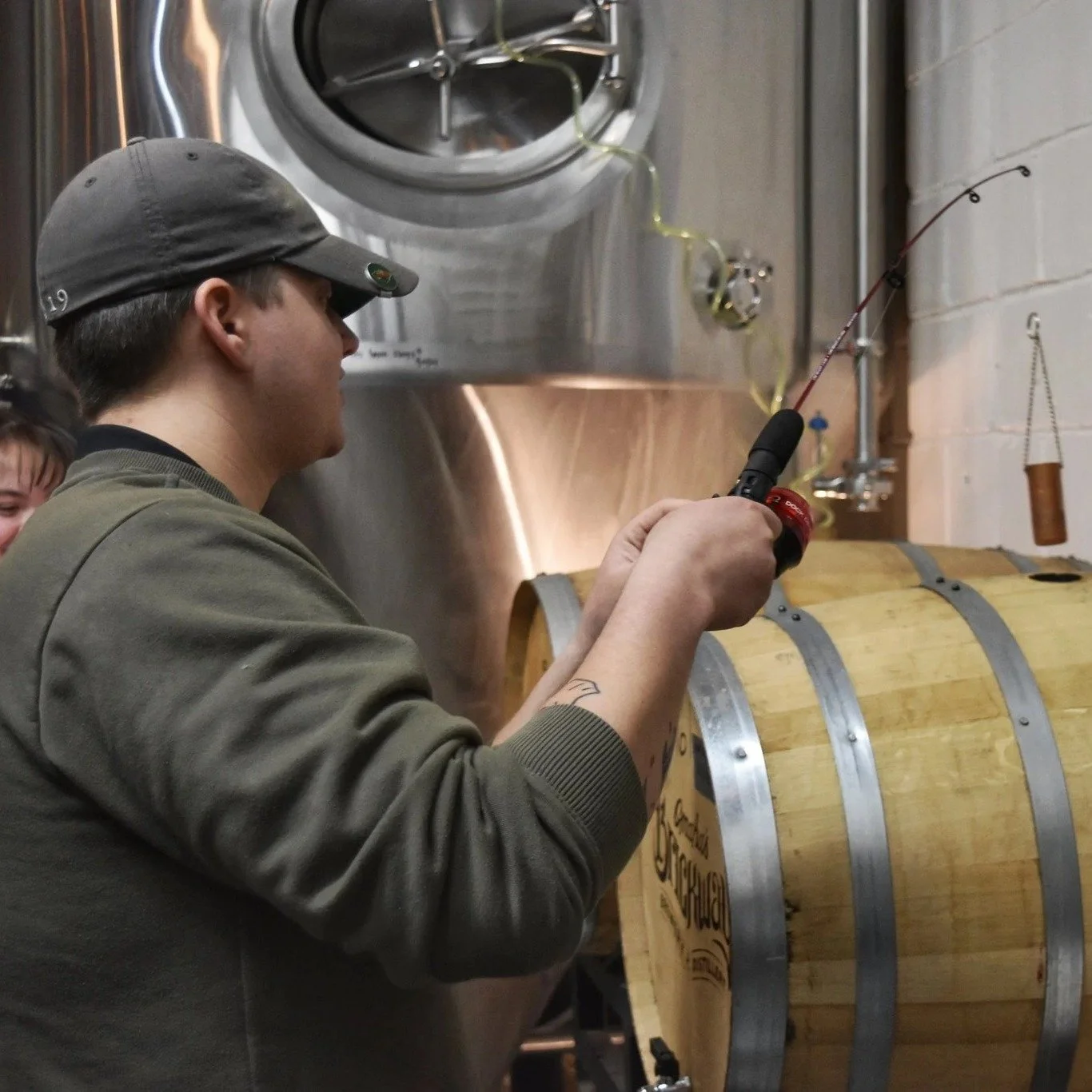 You and me go fishin' ...at Brickway?

Curious what the heck is going on here?

Book a tour at Brickway &ndash; an intimate, guided experience through our brewery and distillery with curated pours and stories behind every sip. Limited spots available