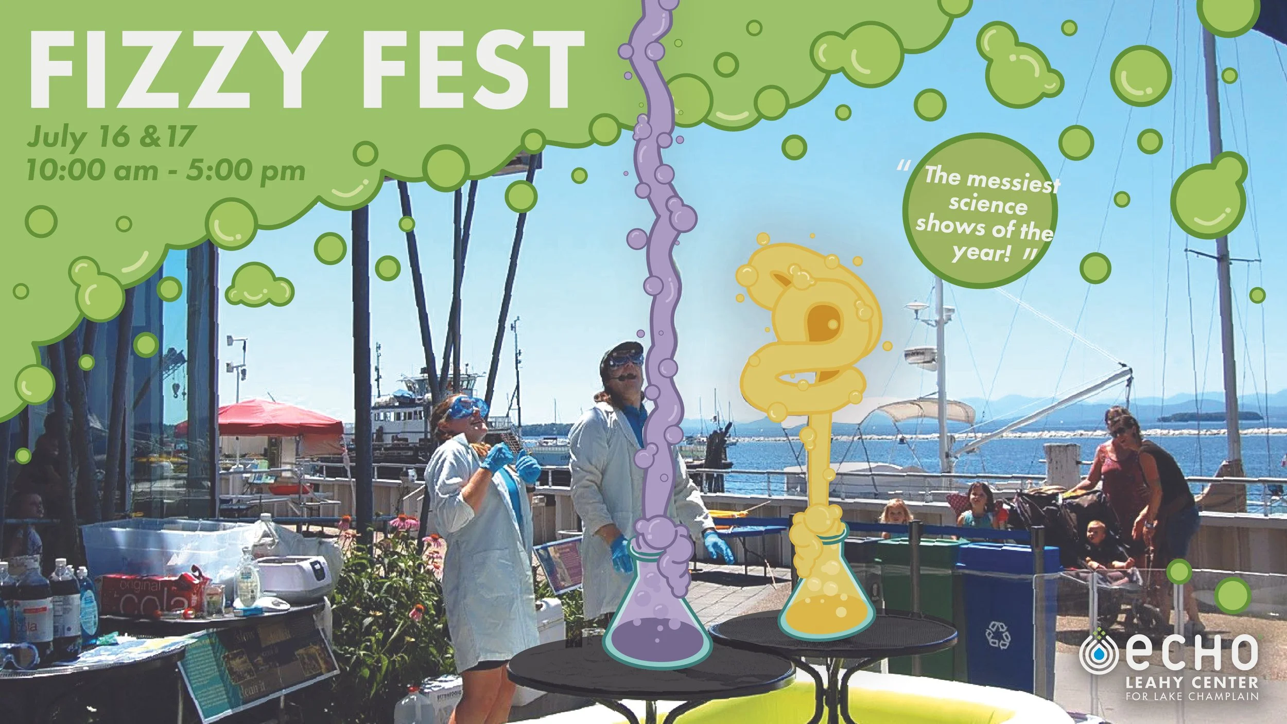 Social Media Graphic for Fizzy Fest Event