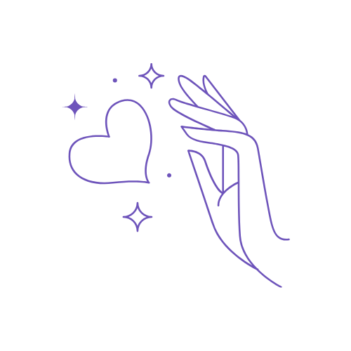 A close-up of a vibrant pink and purple water lily floating on black water, with its reflection visible.