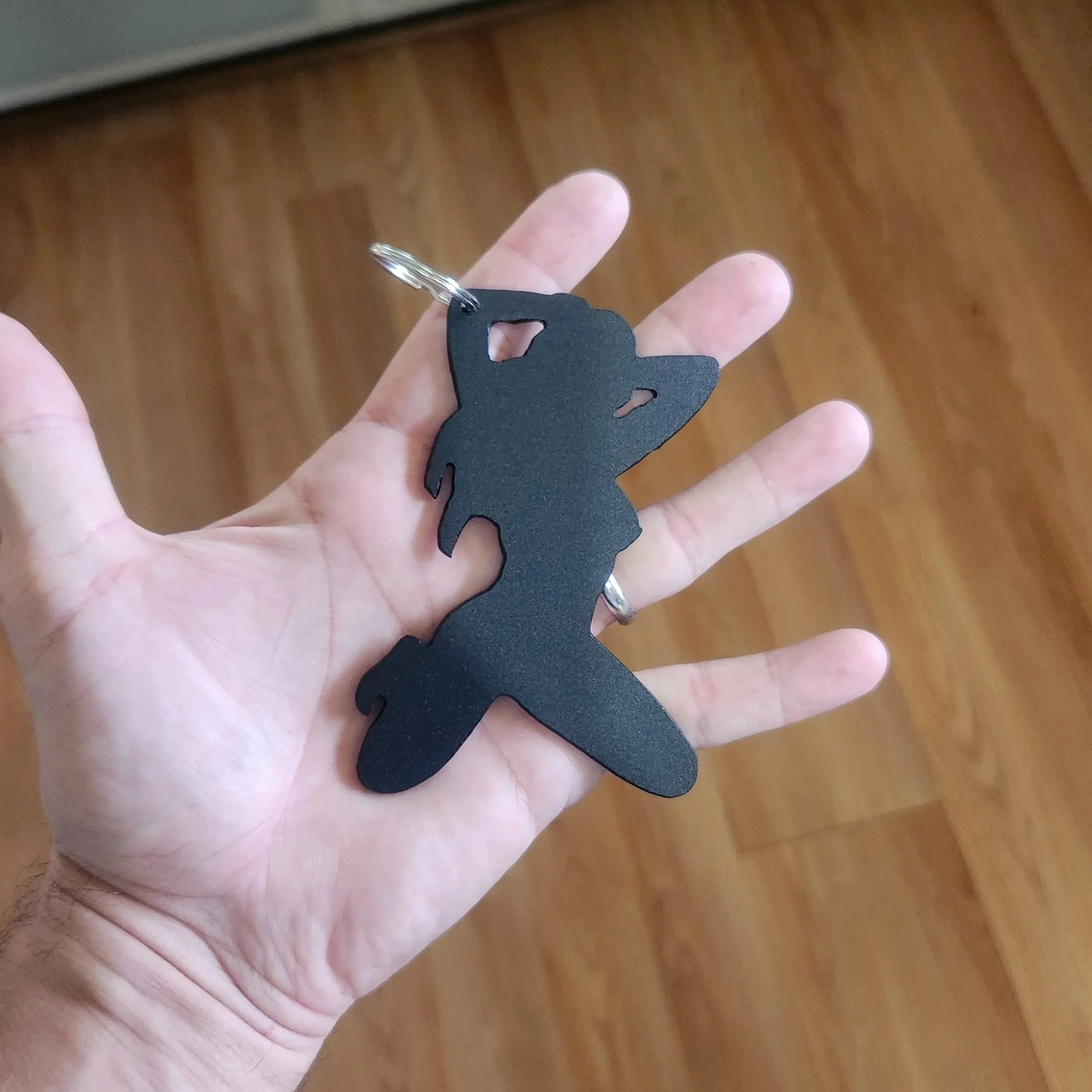sexy girl bottle opener steel plasma cut and powder coated