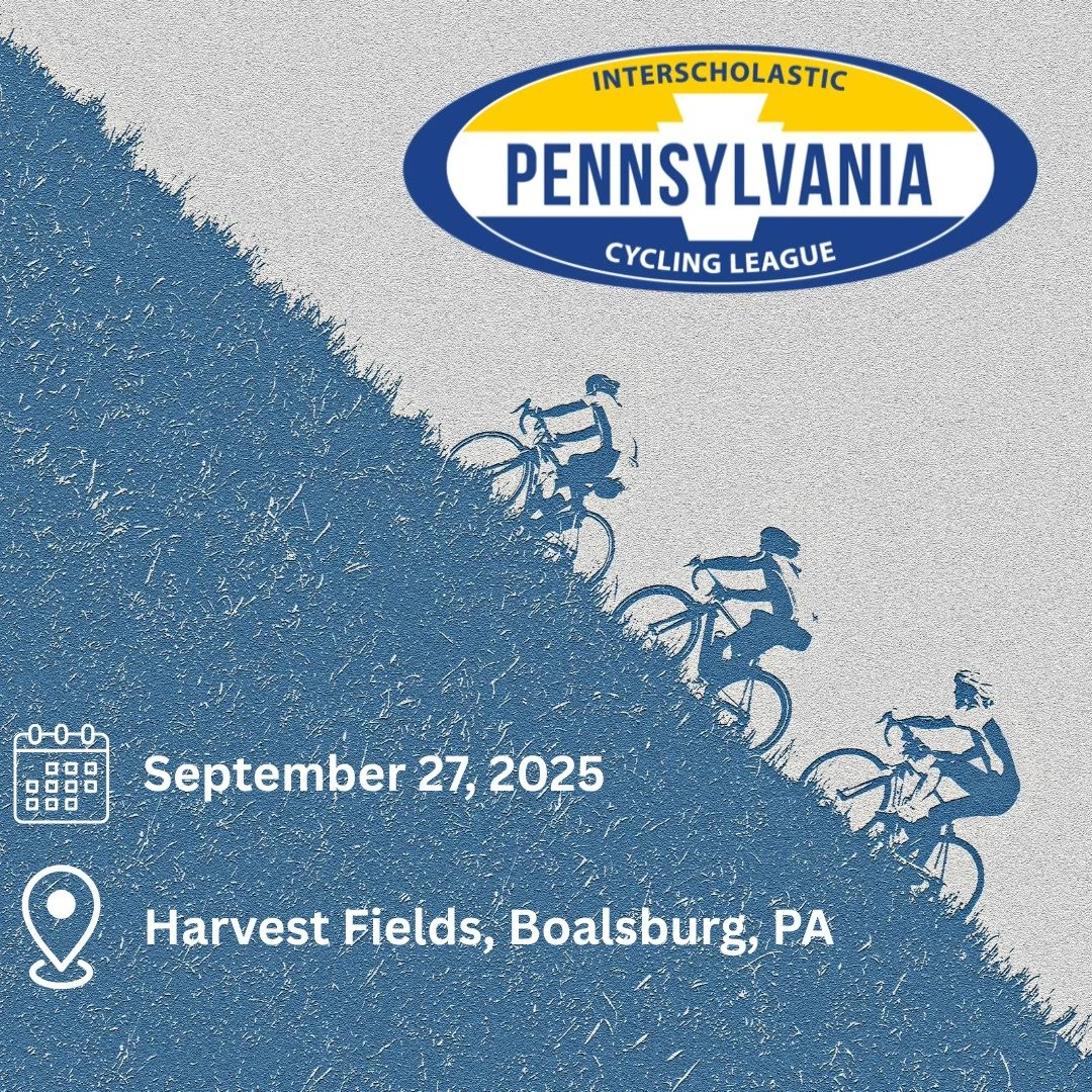 Pennsylvania Interscholastic Cycling League is riding into fall this weekend at Harvest Fields! Looking to volunteer? Spots are still available! For more information, and volunteer sign up, click here. https://www.pamtb.org/events/central-1-25