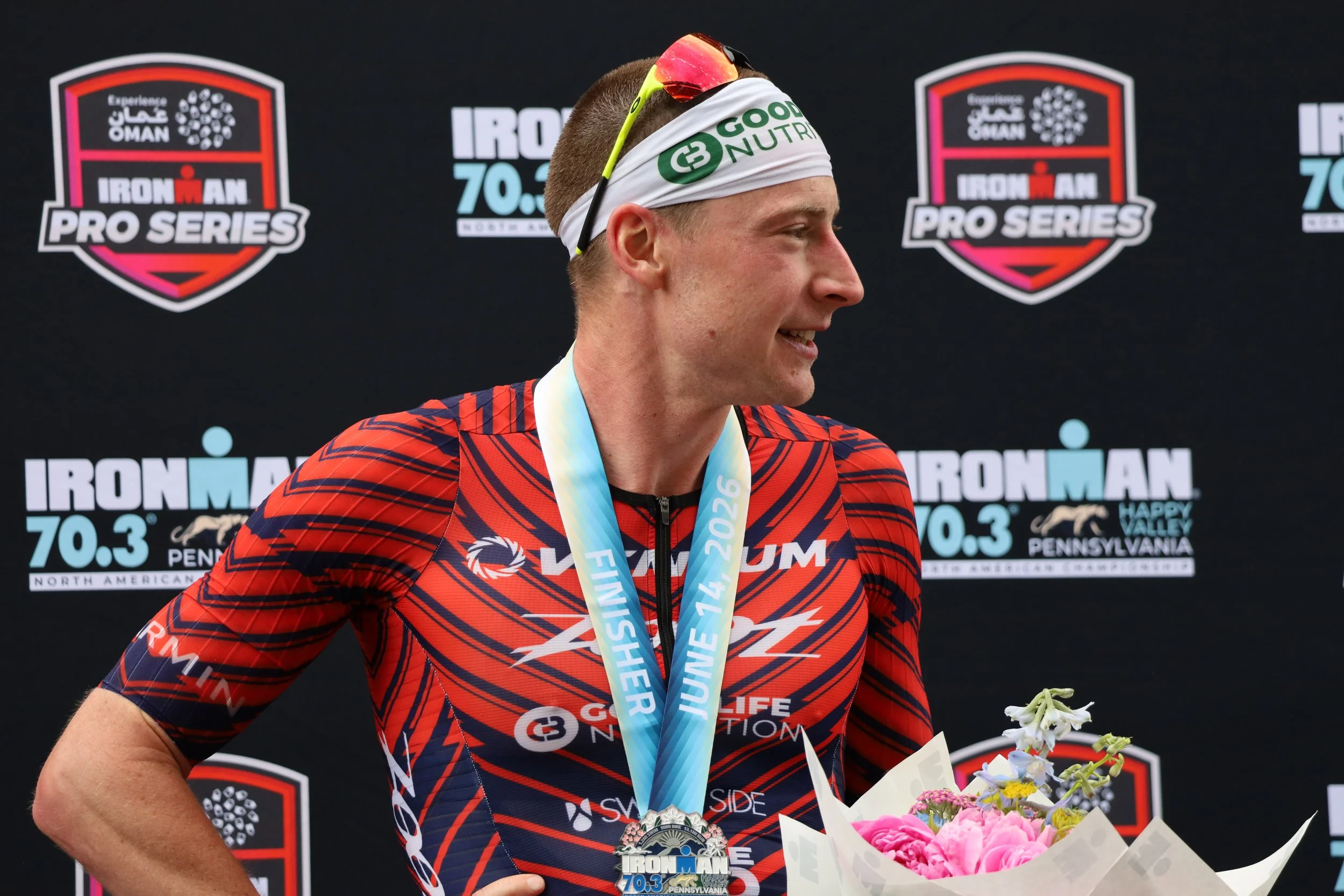‘This community comes out': Athletes, spectators relish Ironman 70.3 Happy Valley