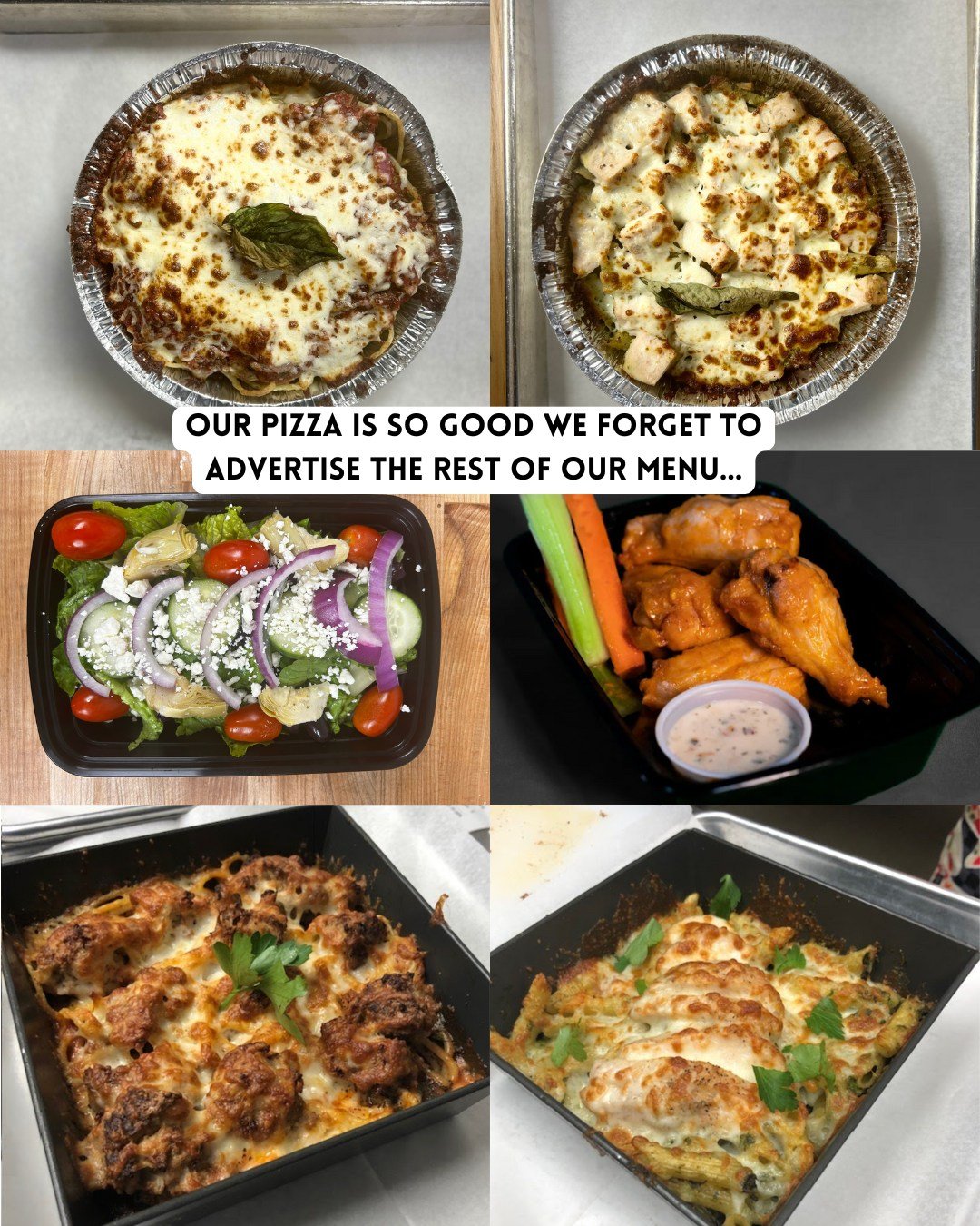 Our salads, pasta, and wings are pretty dang good too 🤤
#manistiquebrewery #flatironbrewing #ManistiqueMI #saucedupdetroitstylepizza