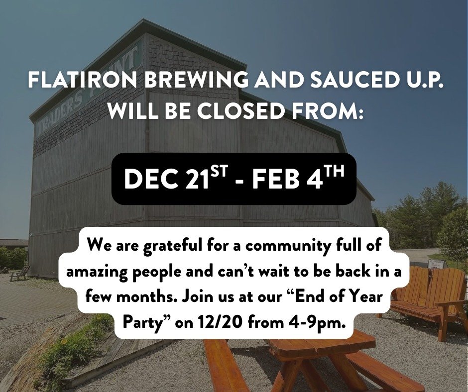 End of the year party on December 20th with live music featuring The Make-Believe Spurs 🎶