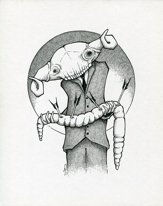 "untitled"
8x10, Ink on Paper