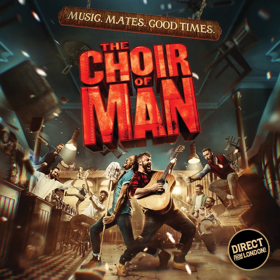 RJ Griffith Secures Starring Role in "The Choir of Man" at Apollo Theater, Chicago