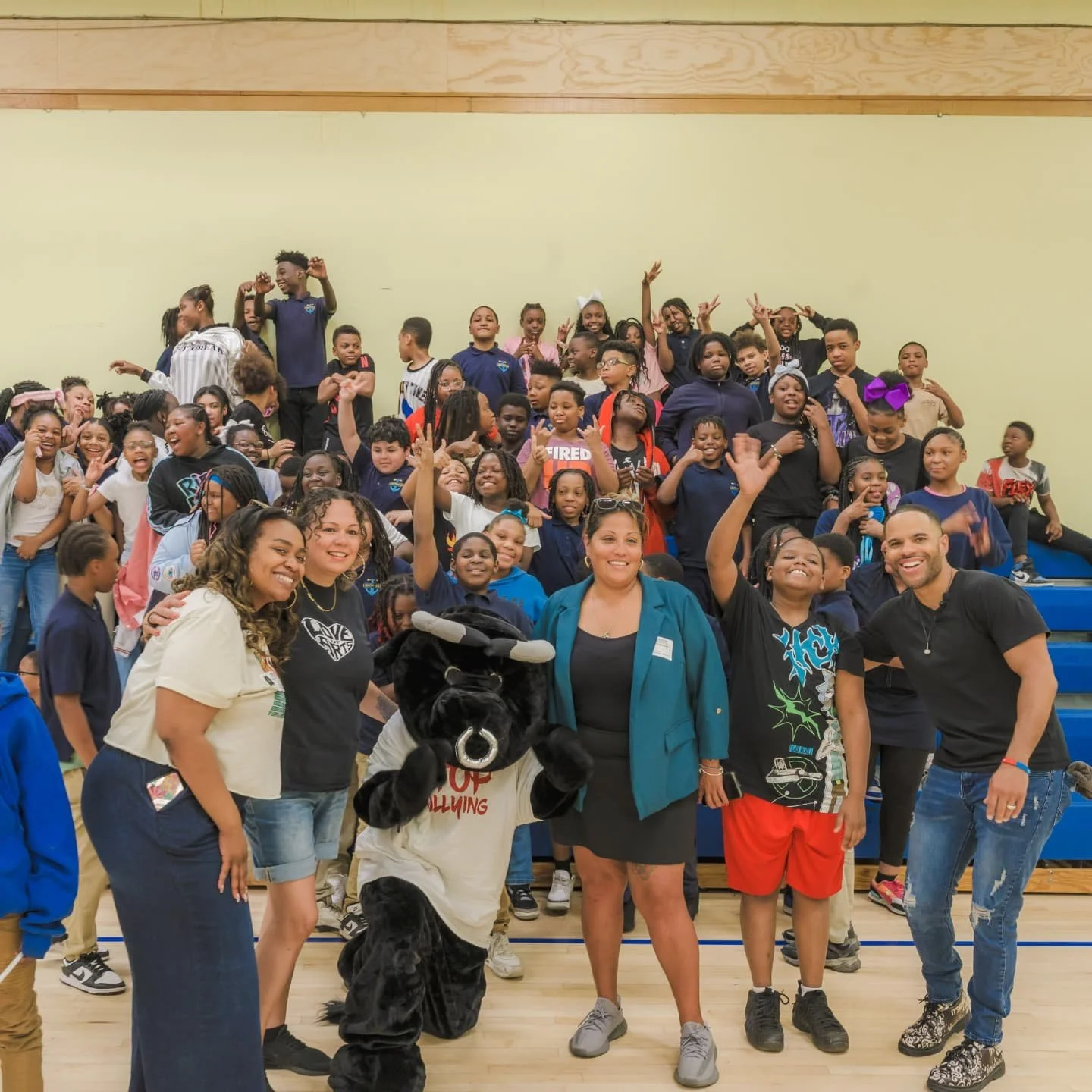 RJ Griffith Brings Message of Positivity and Purpose to Gary Lighthouse Charter School Students