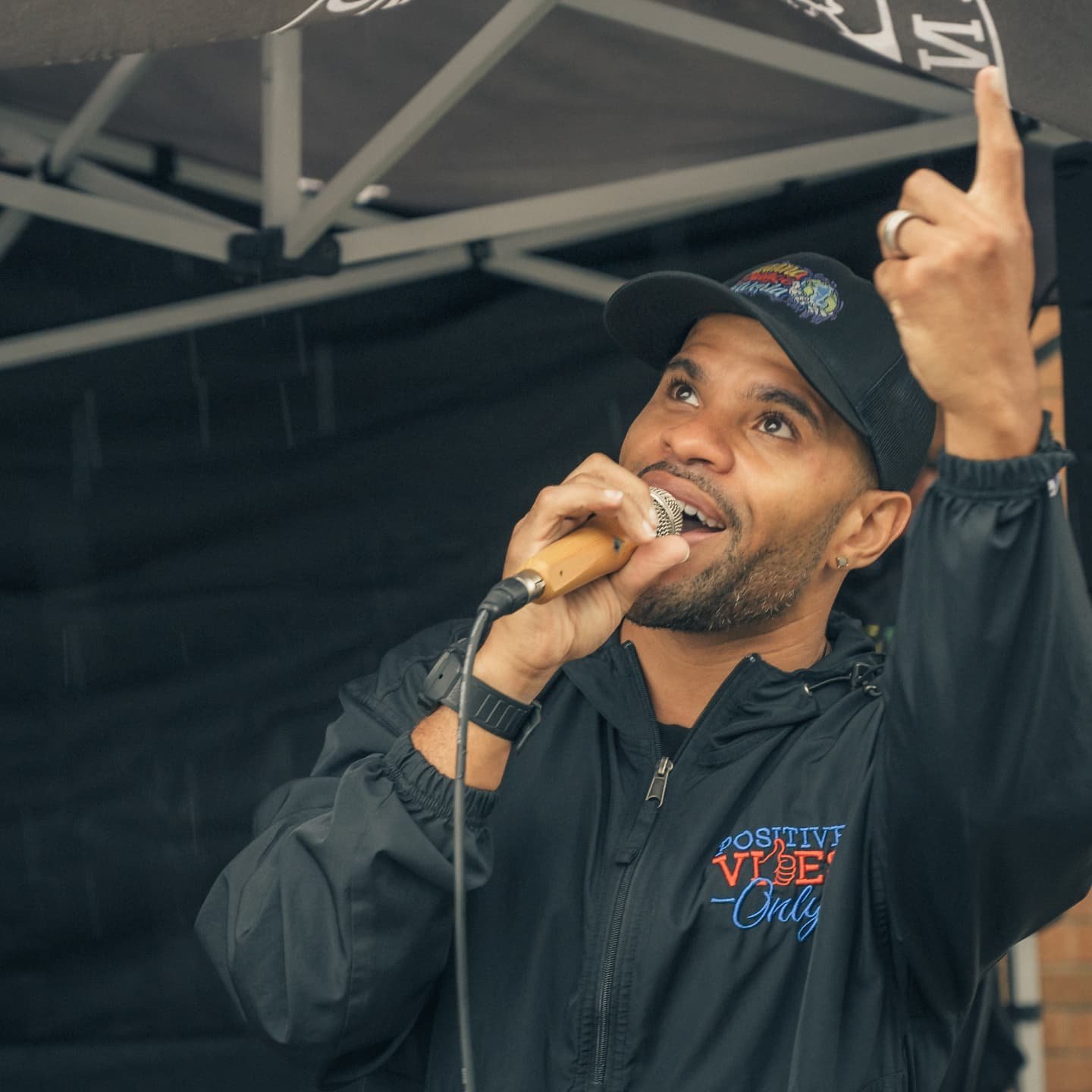RJ Griffith Brings Music and Motivation to Neighborhood Wellness Block Party in Gary, IN
