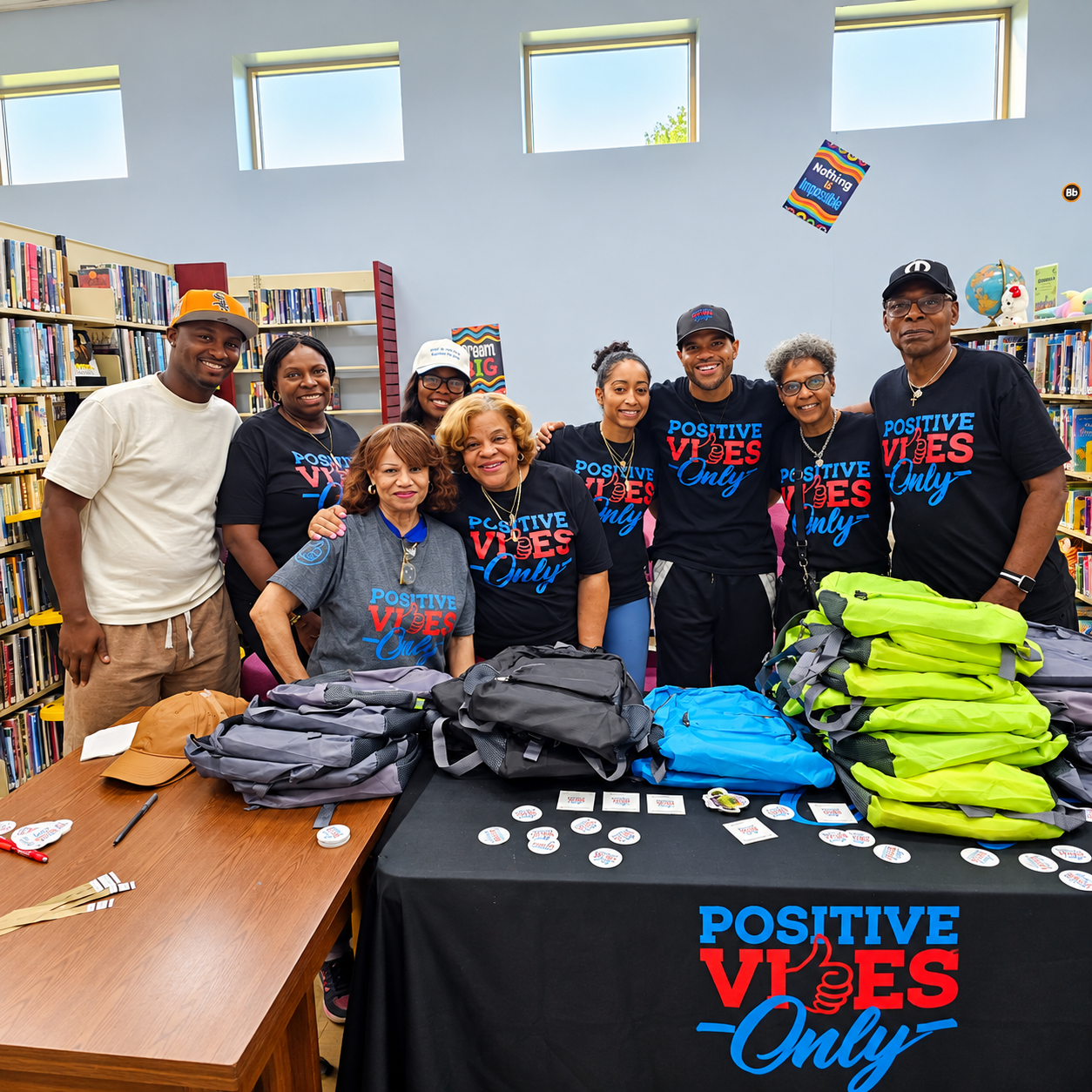 RJ Griffith Helps Local Students Head Back to School