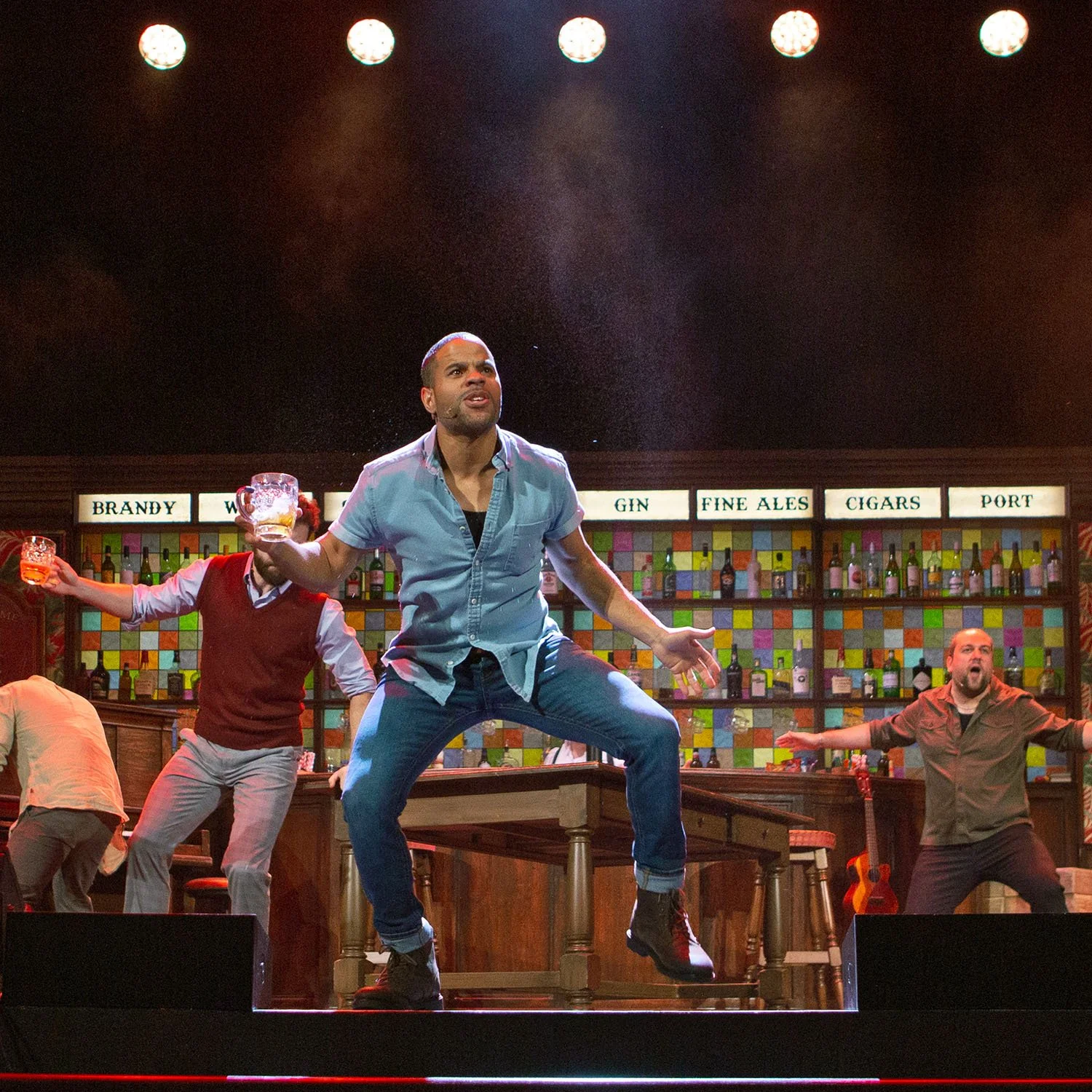 RJ Griffith Wraps National Tour with The Choir of Man, Completing 68 Performances Across the United States