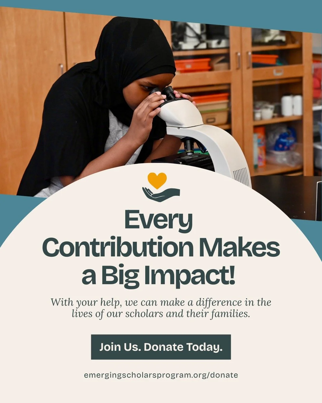 There are only a few hours left to give this #GivingTuesday! 💙

Your support helps Emerging Scholars continue to uplift, educate, and empower the next generation of leaders. Every gift &mdash; no matter the size &mdash; makes an impact.

Let&rsquo;s