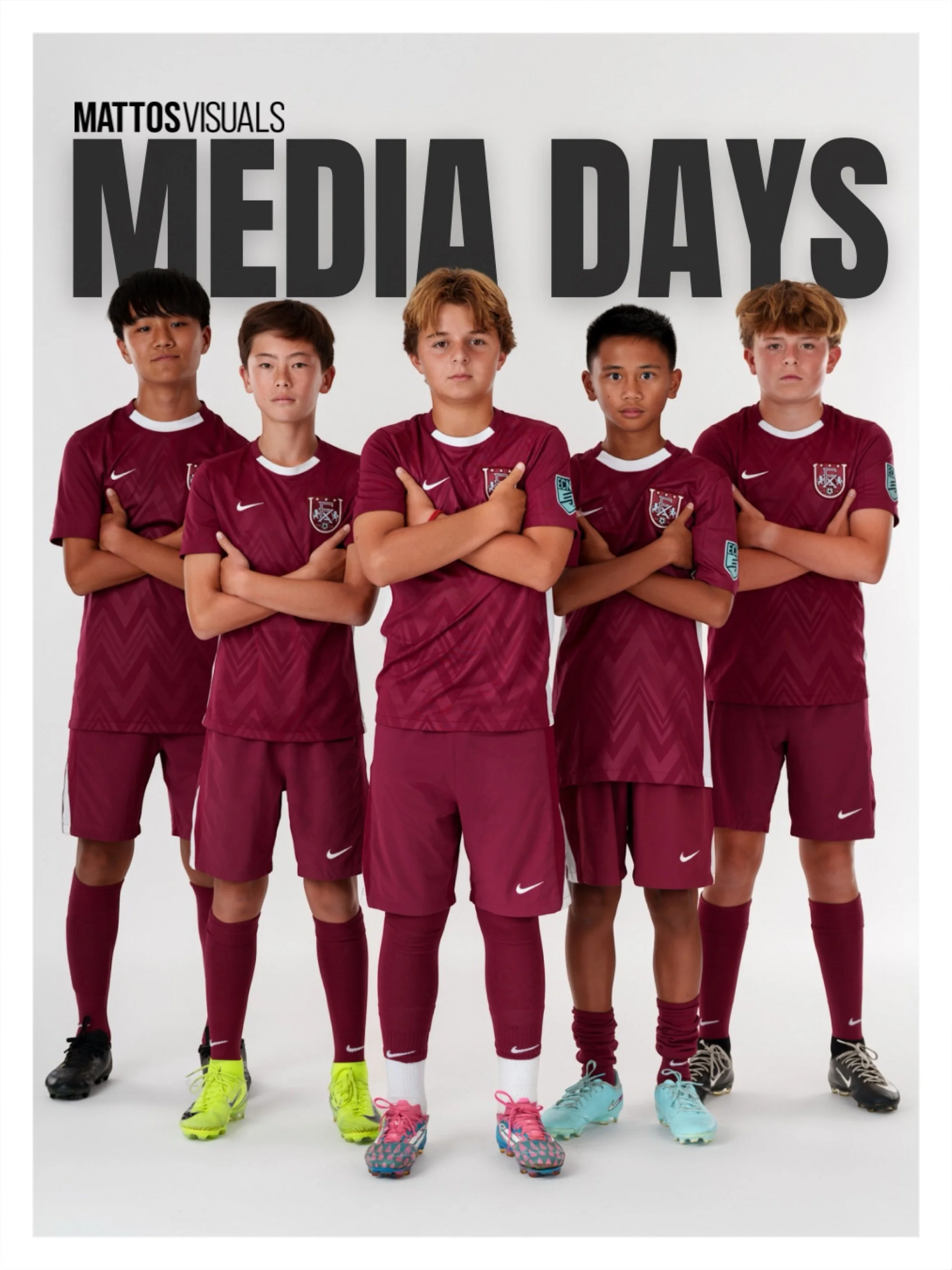 Now booking Media Day sessions for summer 😎and fall 🍁 sports! From soccer and swim to baseball, volleyball, and more, Mattos Visuals is ready to capture your team with professional photos 📸 and video 🎥content. Book early to secure the best dates.