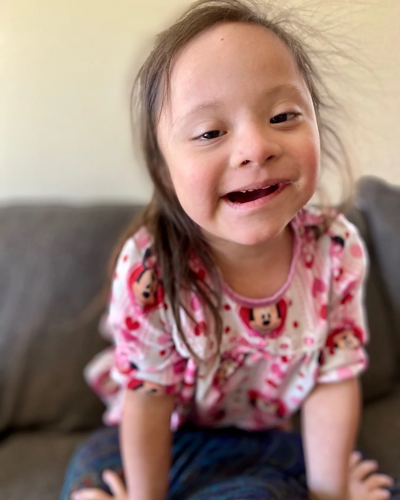 Found this little gem from 2020!  Hope it makes you smile 😊 

#raisingpeanut #morningsmiles #autism #downsyndromelove #goodmorning