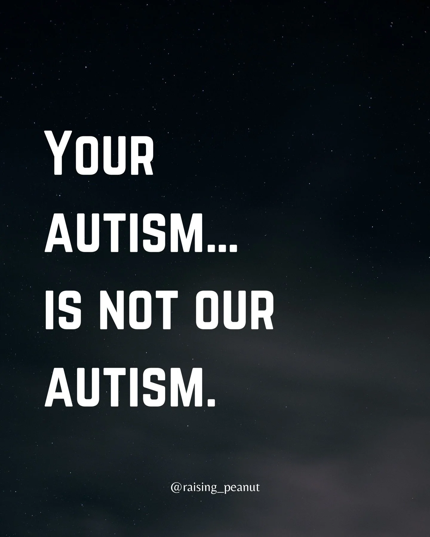From one dad to another. 
I understand that for some of you your child&rsquo;s Autism diagnosis is viewed as a gift or superpower. I hope you understand how blessed you are. 

For us. Not so much. I don&rsquo;t want sympathy I just want you to unders