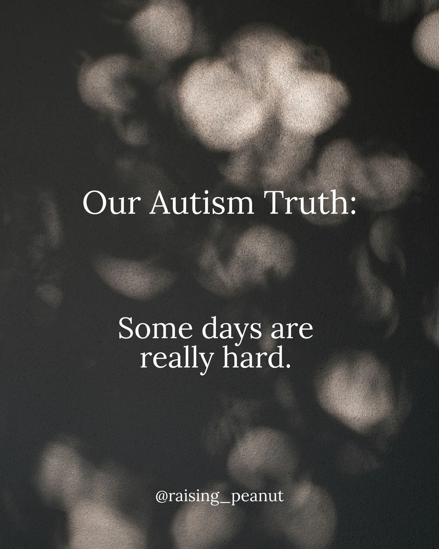 Some days are really hard.

The kind of hard that people don&rsquo;t see.
Severe self-harm.
Very little sleep.
Constant meltdowns, overstimulation, and frustration.

And still&hellip;life keeps going.

There are other kids who need us.
Work that does