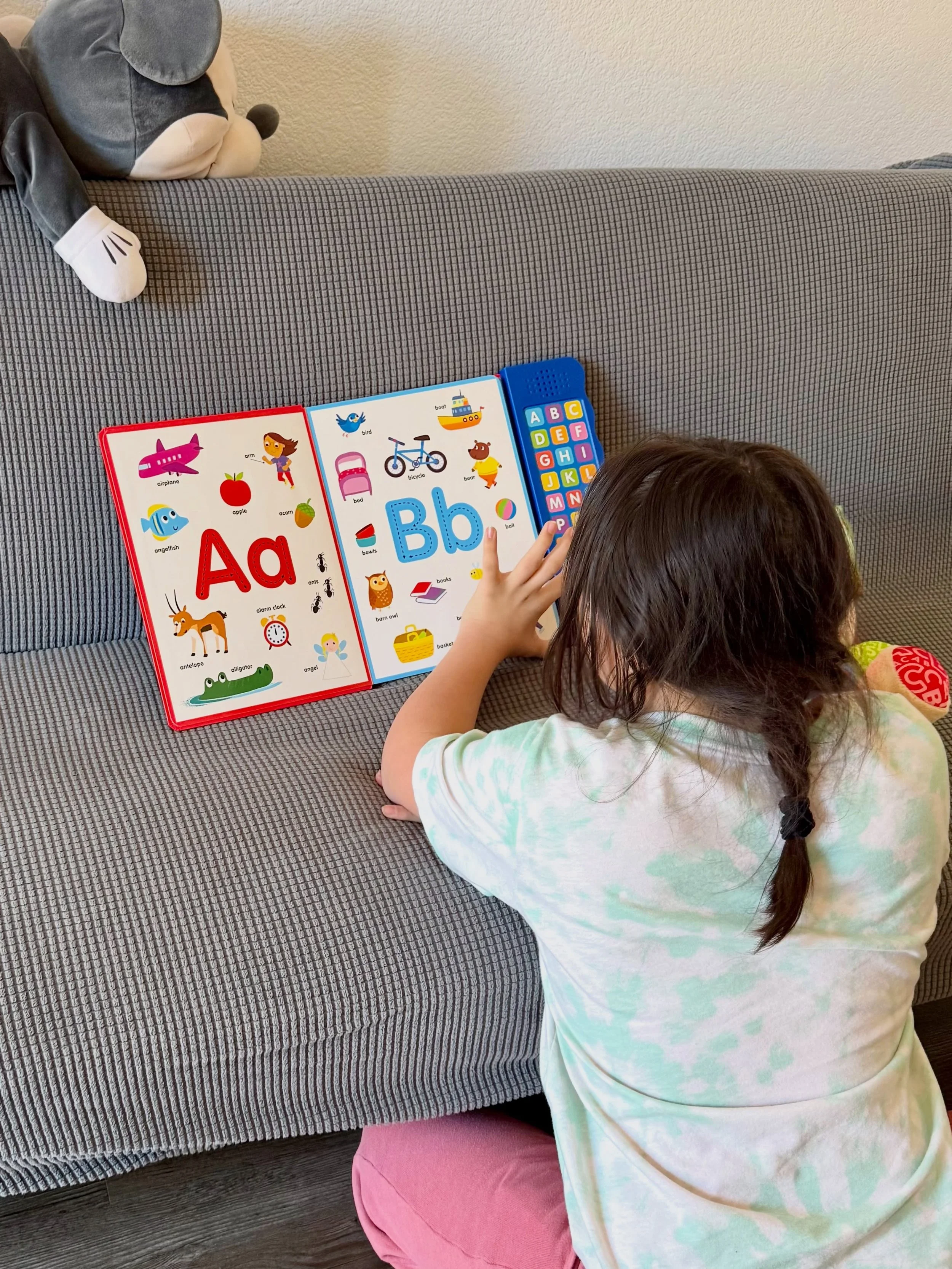 The world sees letters and toys.
I see determination, growth, and a little girl trying her best. 

Sometimes progress is loud.
Sometimes it&rsquo;s quiet moments on the floor, doing life one small step at a time.
And around here&hellip; we celebrate 