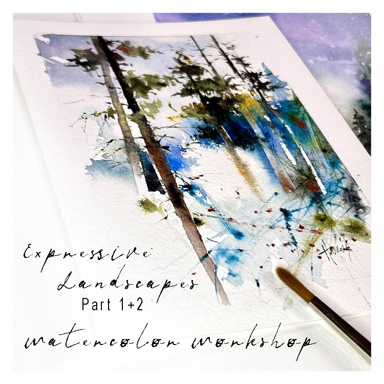 Portfolio: Beginning Watercolor: Tips and Techniques for Learning to Paint in Watercolor [Book]