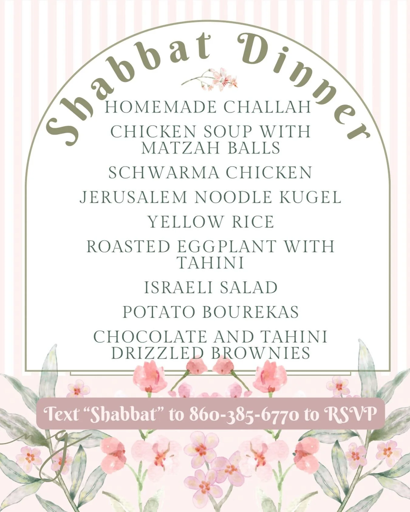 We&rsquo;re SO back 🤩 Happy Spring and TGIS 🌸🌿✡️ 

Text &ldquo;Shabbat&rdquo; to the ChaBot to RSVP 🤳 See you tomorrow at 7:30 ✨