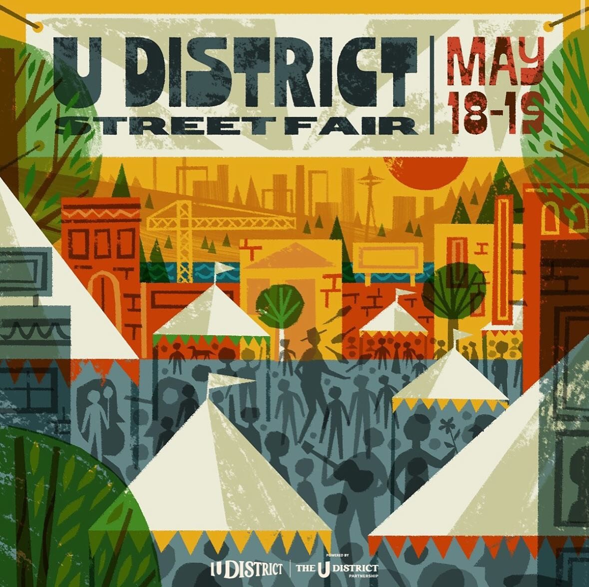 Check us out this Saturday and Sunday at the UDistrict Street Fair on the Ave 🎓