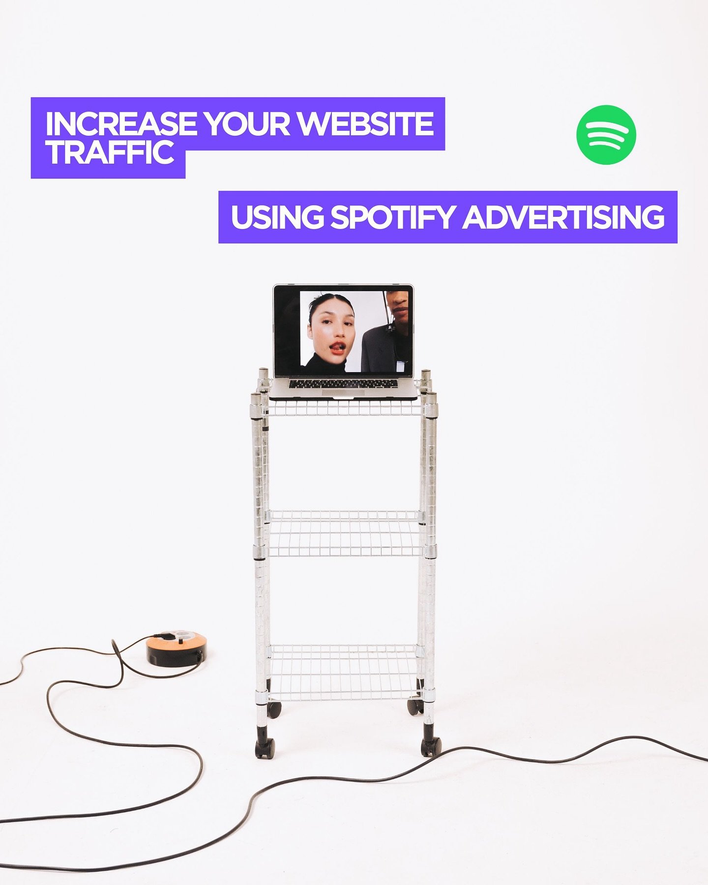 NEW FEATURE ALERT: Use @spotify Advertising to get more traffic to your website 🚀 

#webtraffic #spotify #digitalmarketing #paidadsstrategy #digitalstrategy