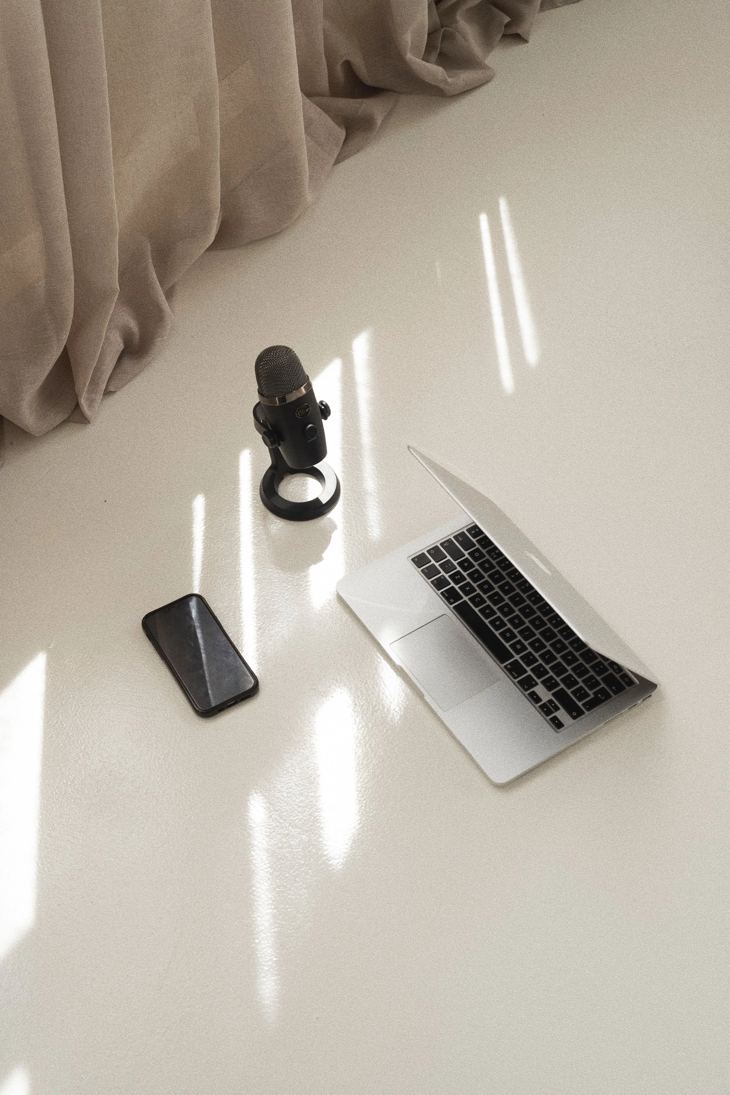 Podcast Pinterest gear aesthetic