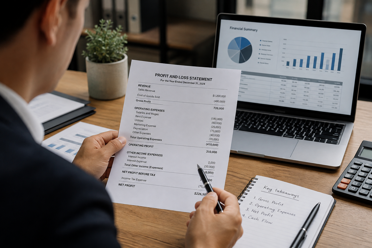 How to read your profit &amp; loss statement like a business owner