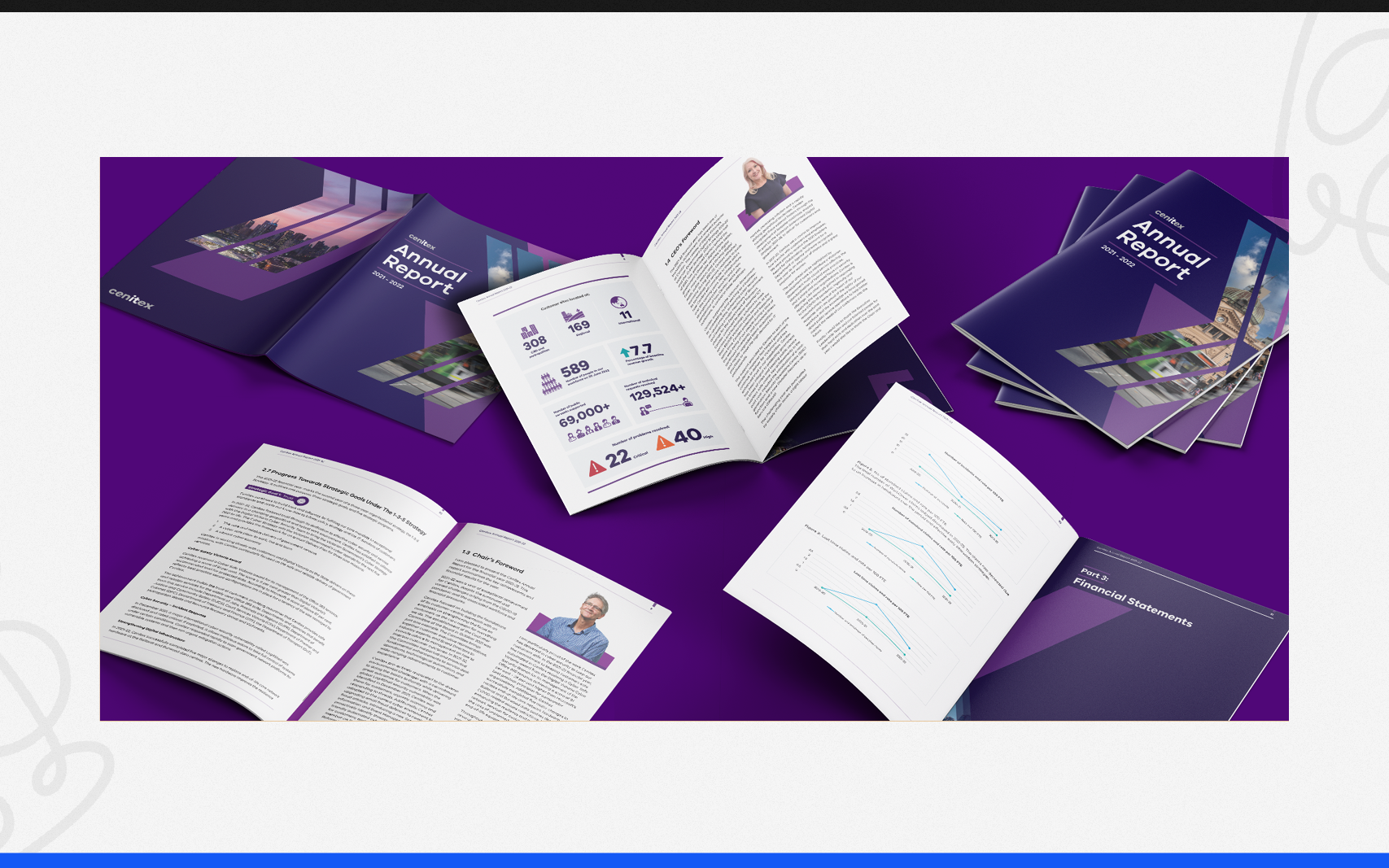 Report and Brochure Designs