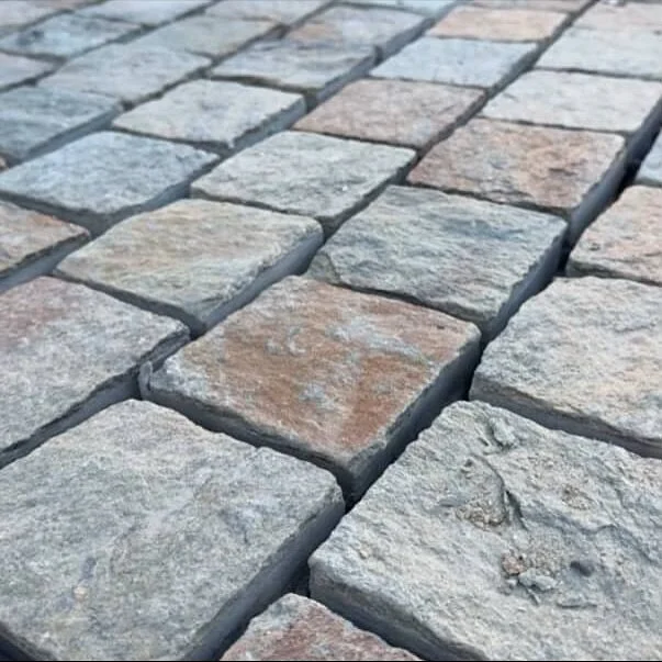 Construction update from our Donvale project.

The outdoor space is taking shape, with beautiful @ecooutdoor products installed by @djpscapes. Amazing craftsmanship! 

The cobbles (Silex) and Crazy Paving (Scala).

#DonvaleProject #LandscapeDesign #C